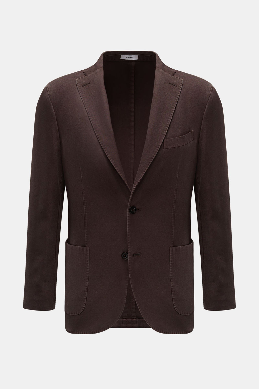 Boglioli Wool jacket 'K. Jacket' - dark brown