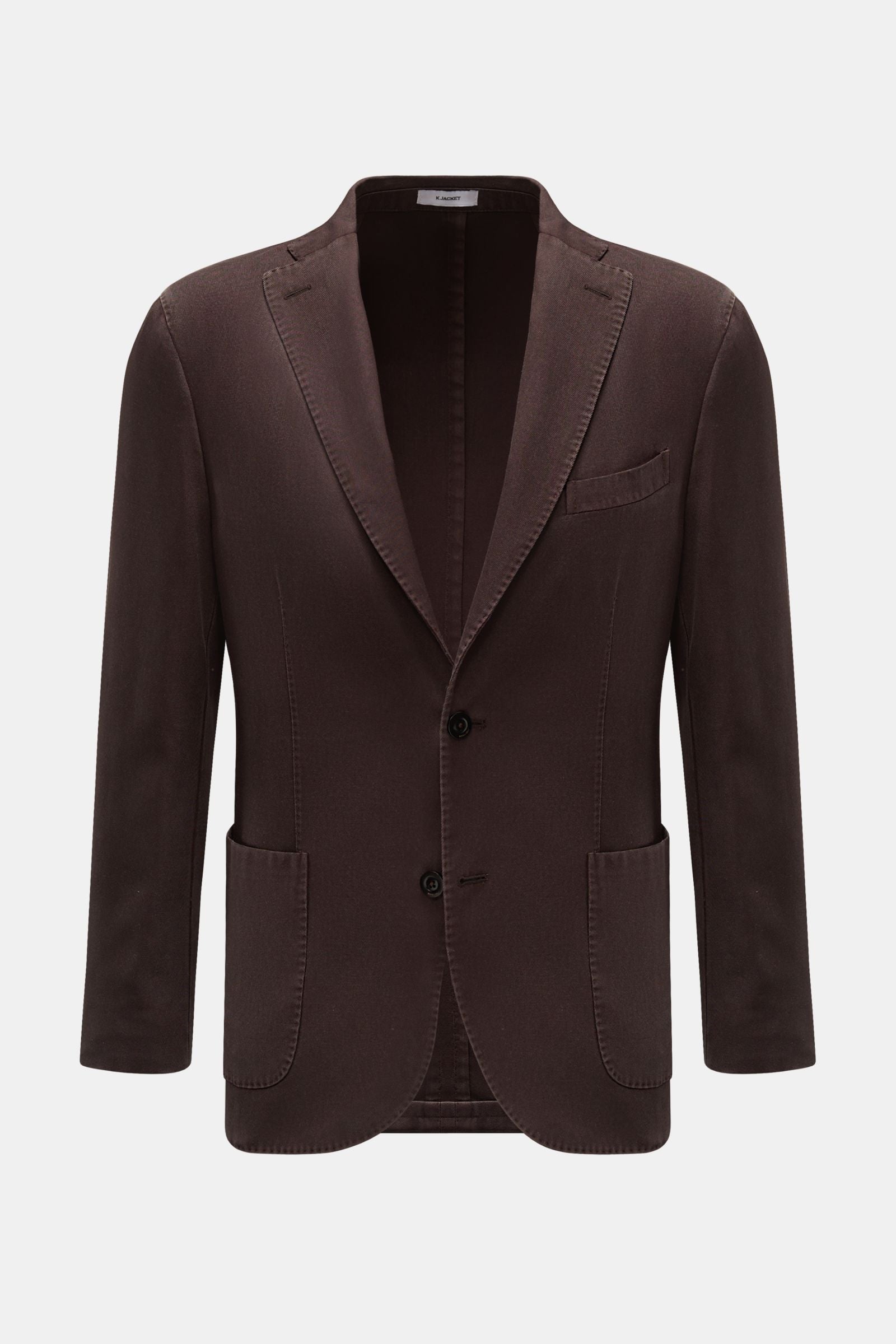 Boglioli Wool jacket 'K. Jacket' - dark brown