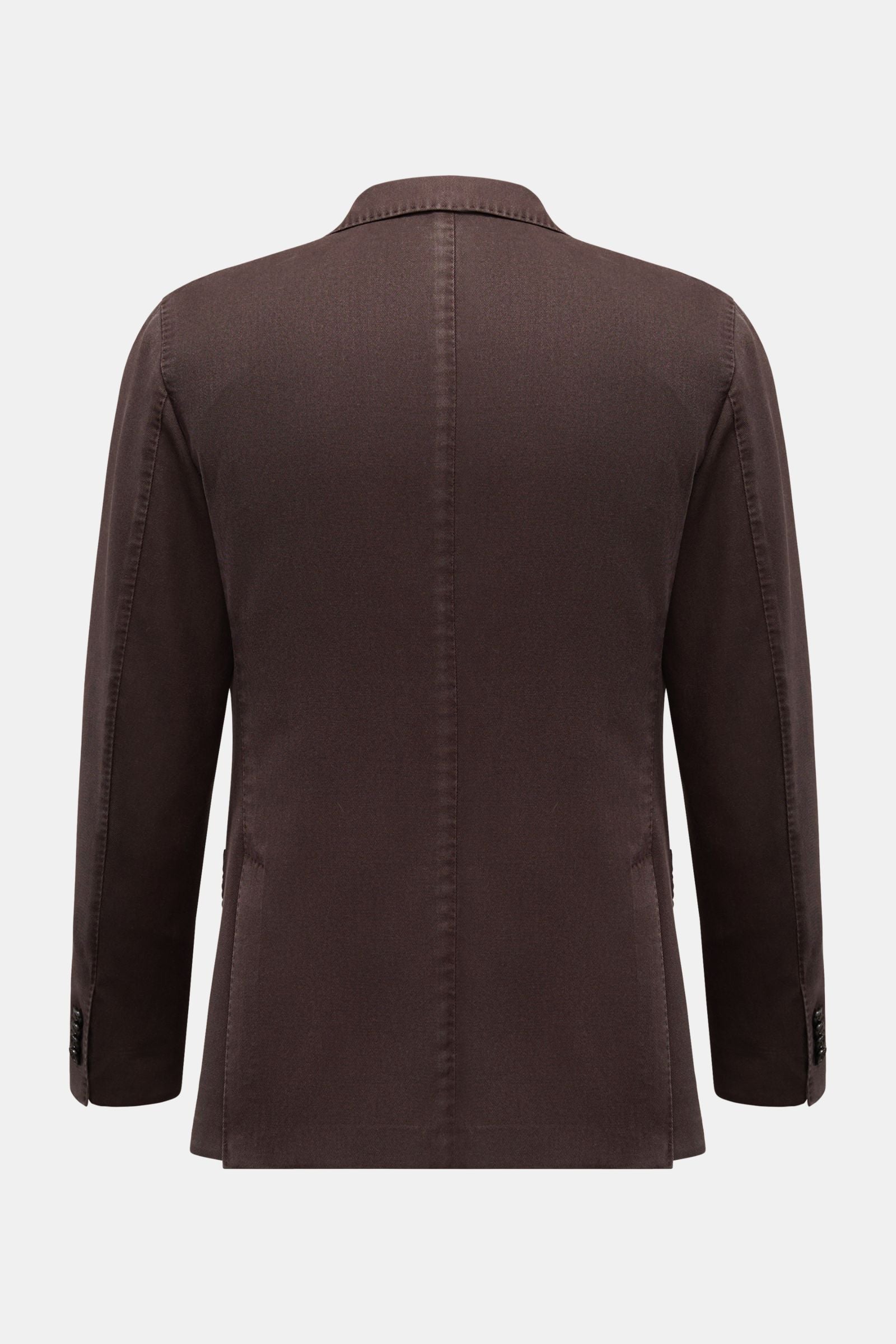 Boglioli Wool jacket 'K. Jacket' - dark brown