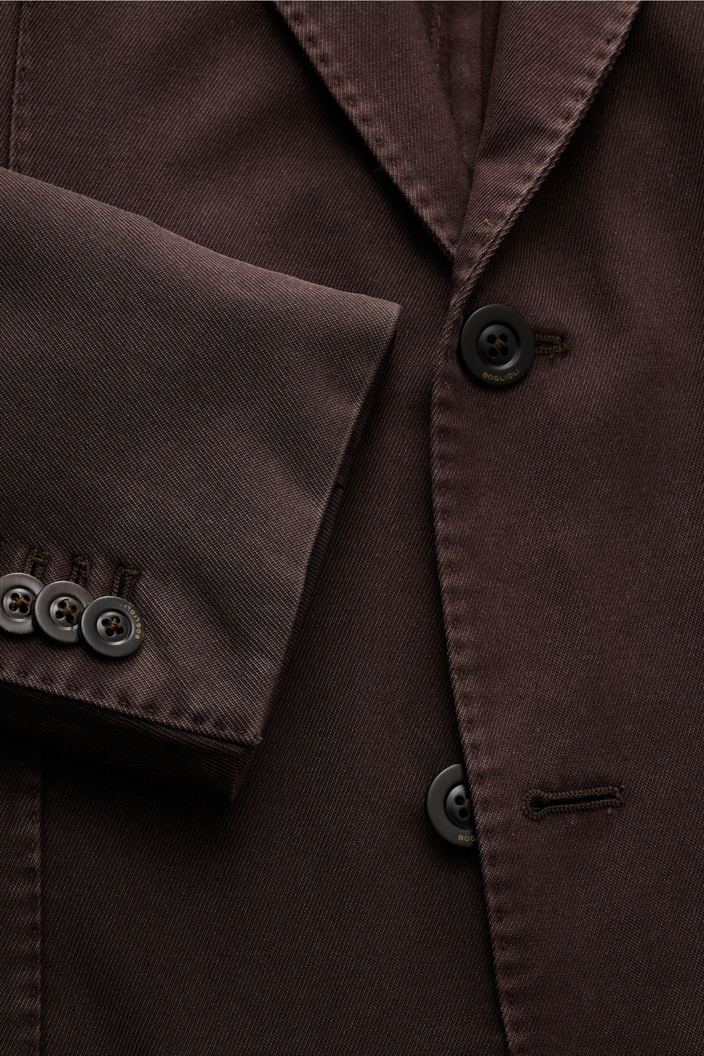 Boglioli Wool jacket 'K. Jacket' - dark brown