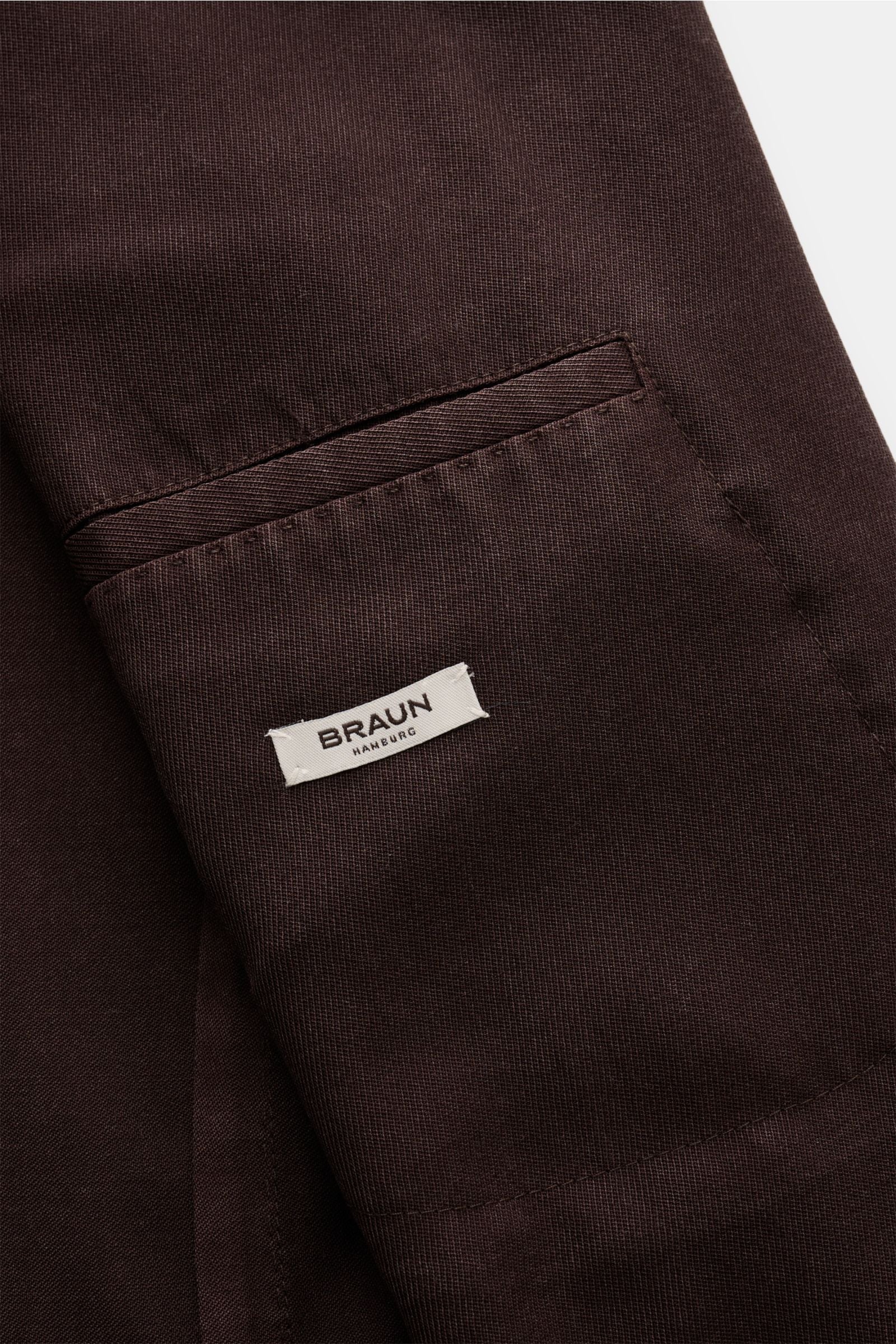 Boglioli Wool jacket 'K. Jacket' - dark brown