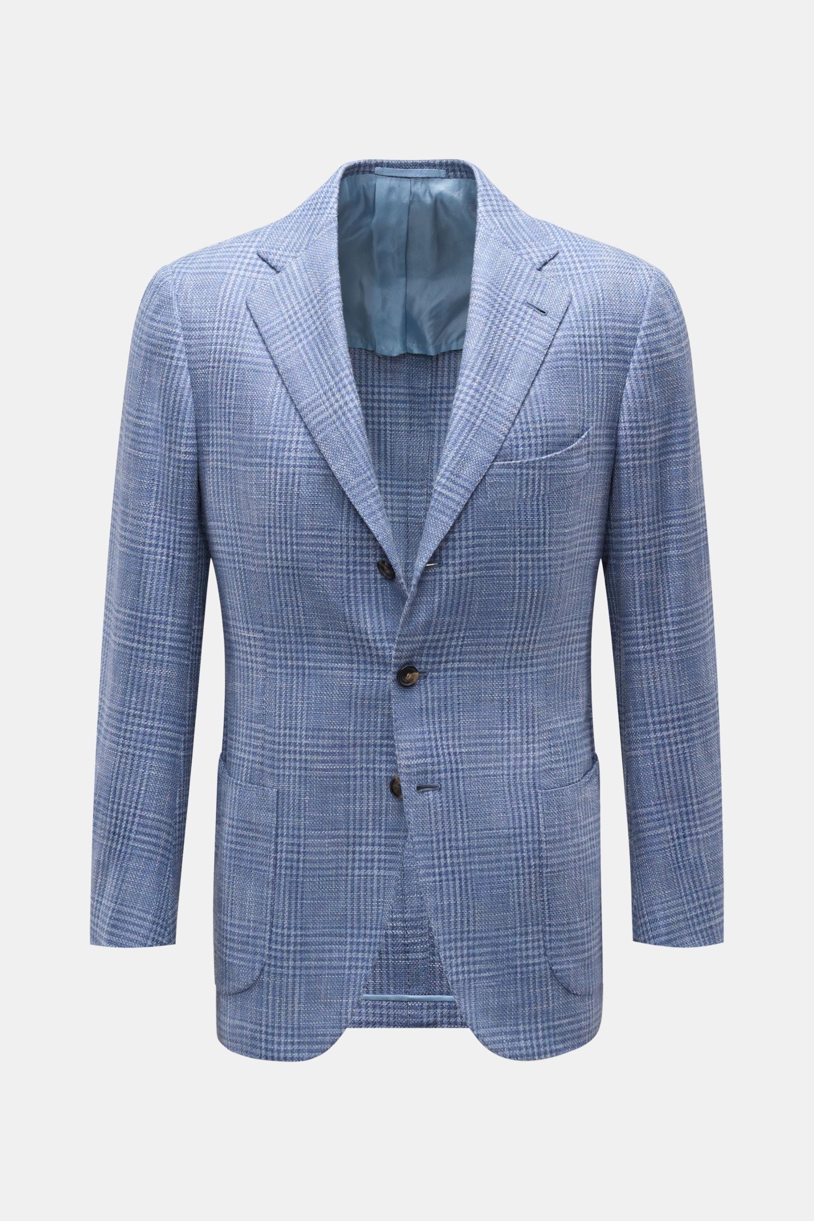 Cesare Attolini Smart-casual jacket blue/smoky - blue checked