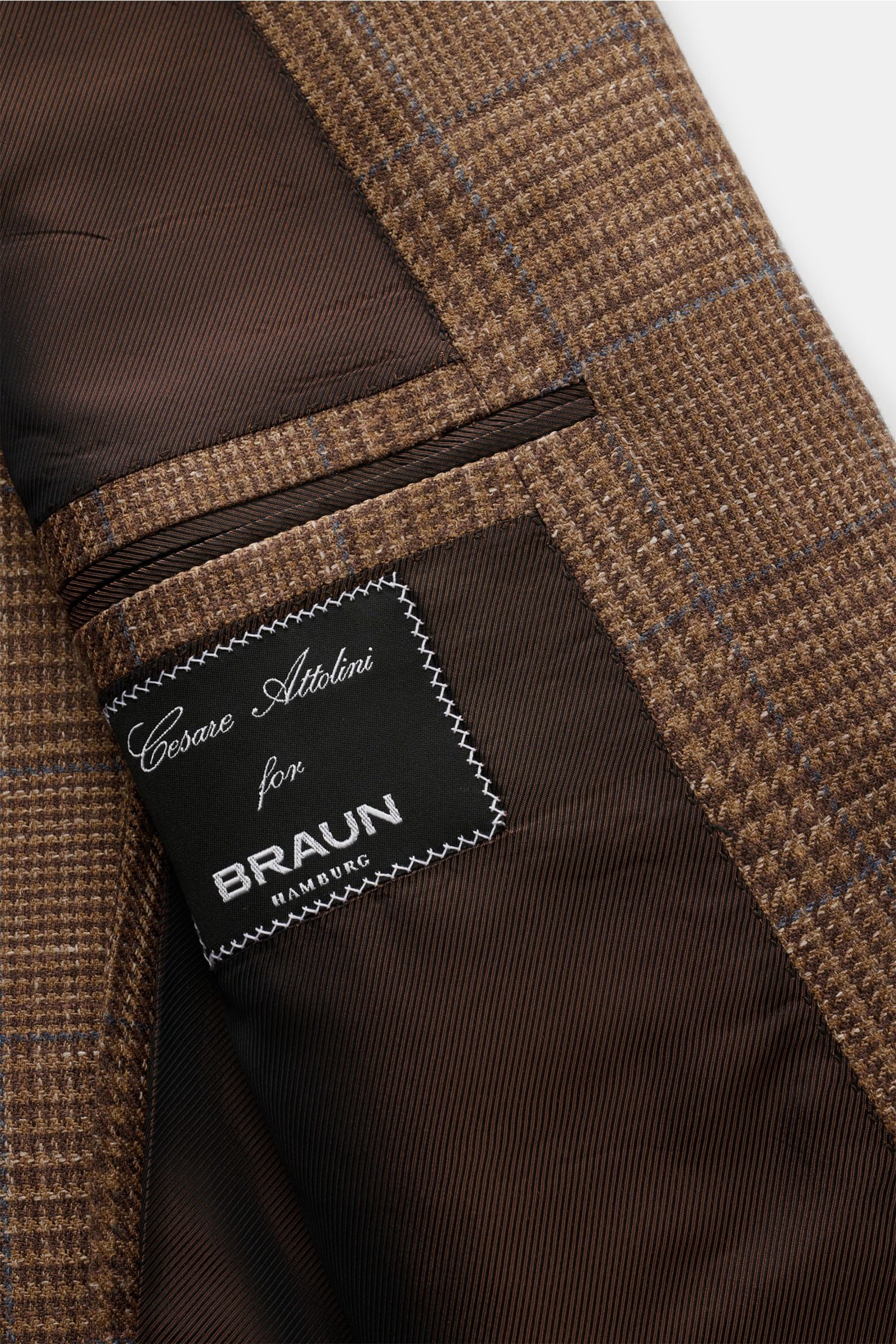 Cesare Attolini Smart-casual jacket or - brown checked