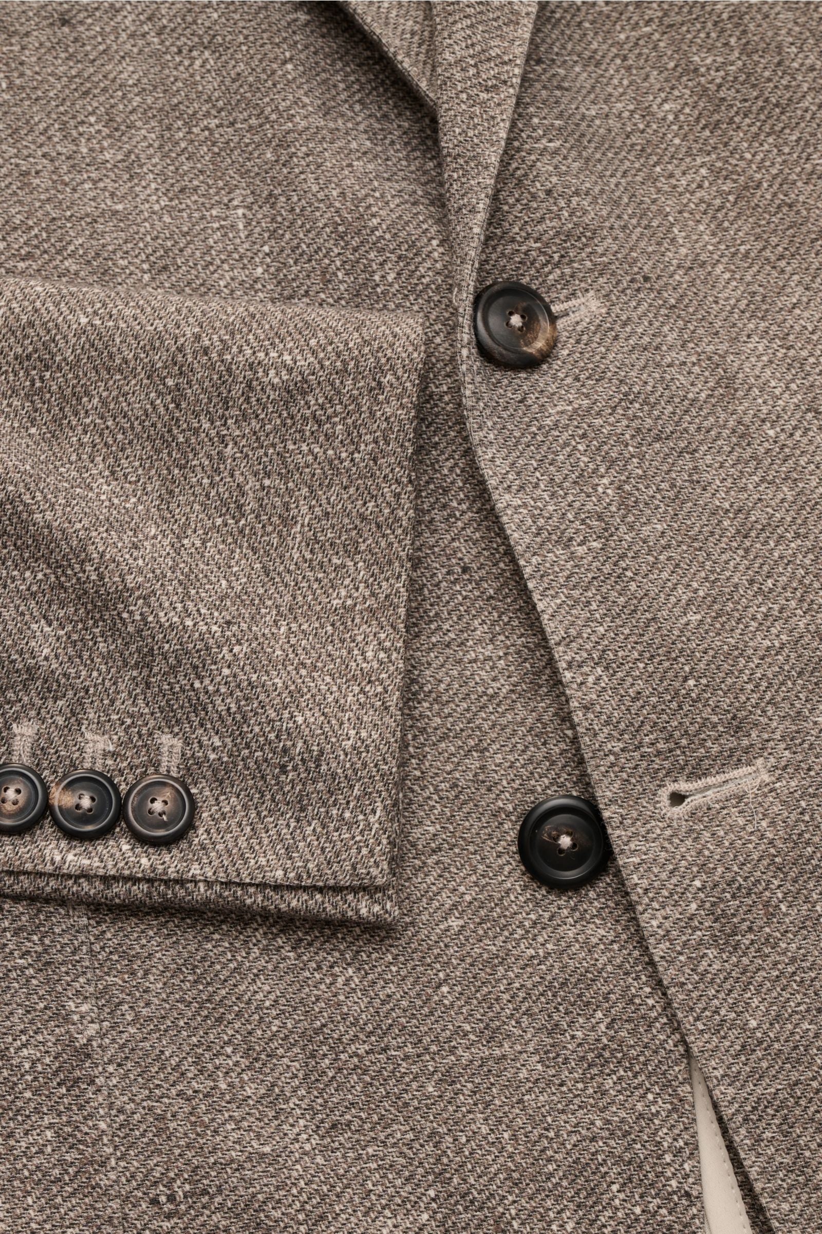 Circolo 1901 Jersey smart-casual jacket - taupe melange