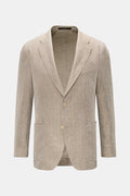 Windsor Linen jacket 'Giro' - beige patterned