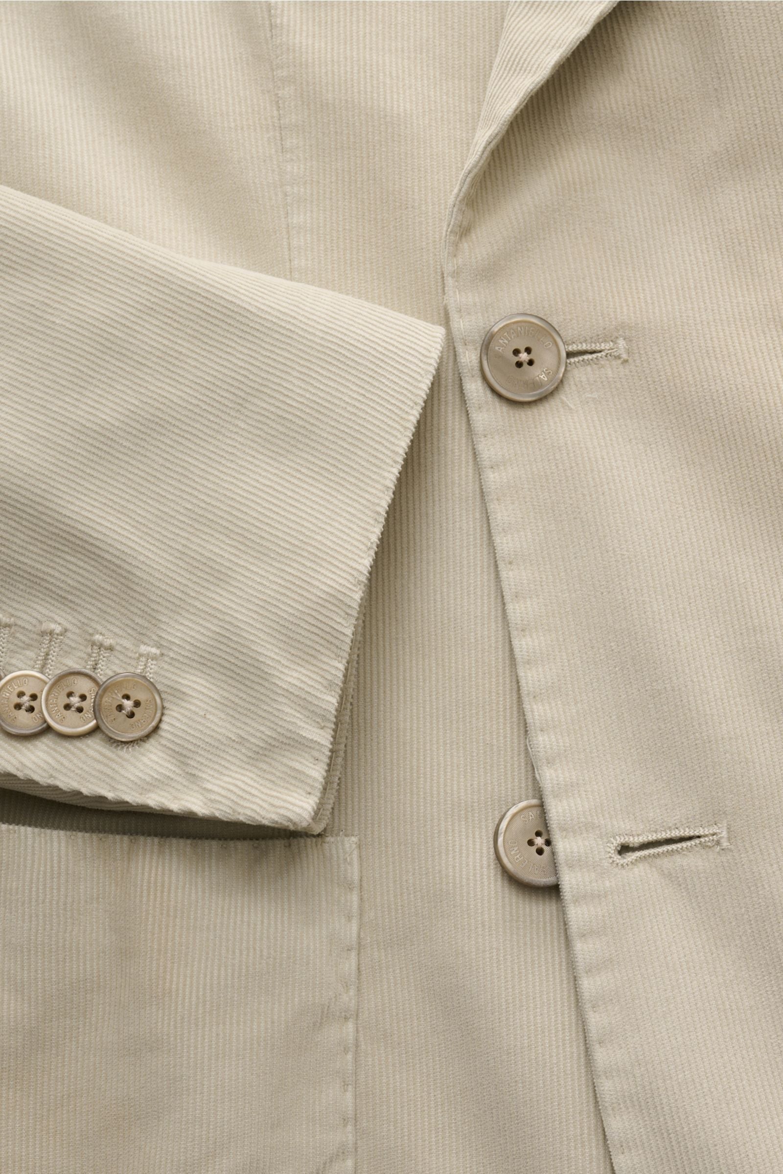 Santaniello Corduroy jacket - Sand