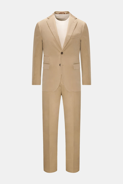 Doppiaa Suit 'Aadro' - light brown