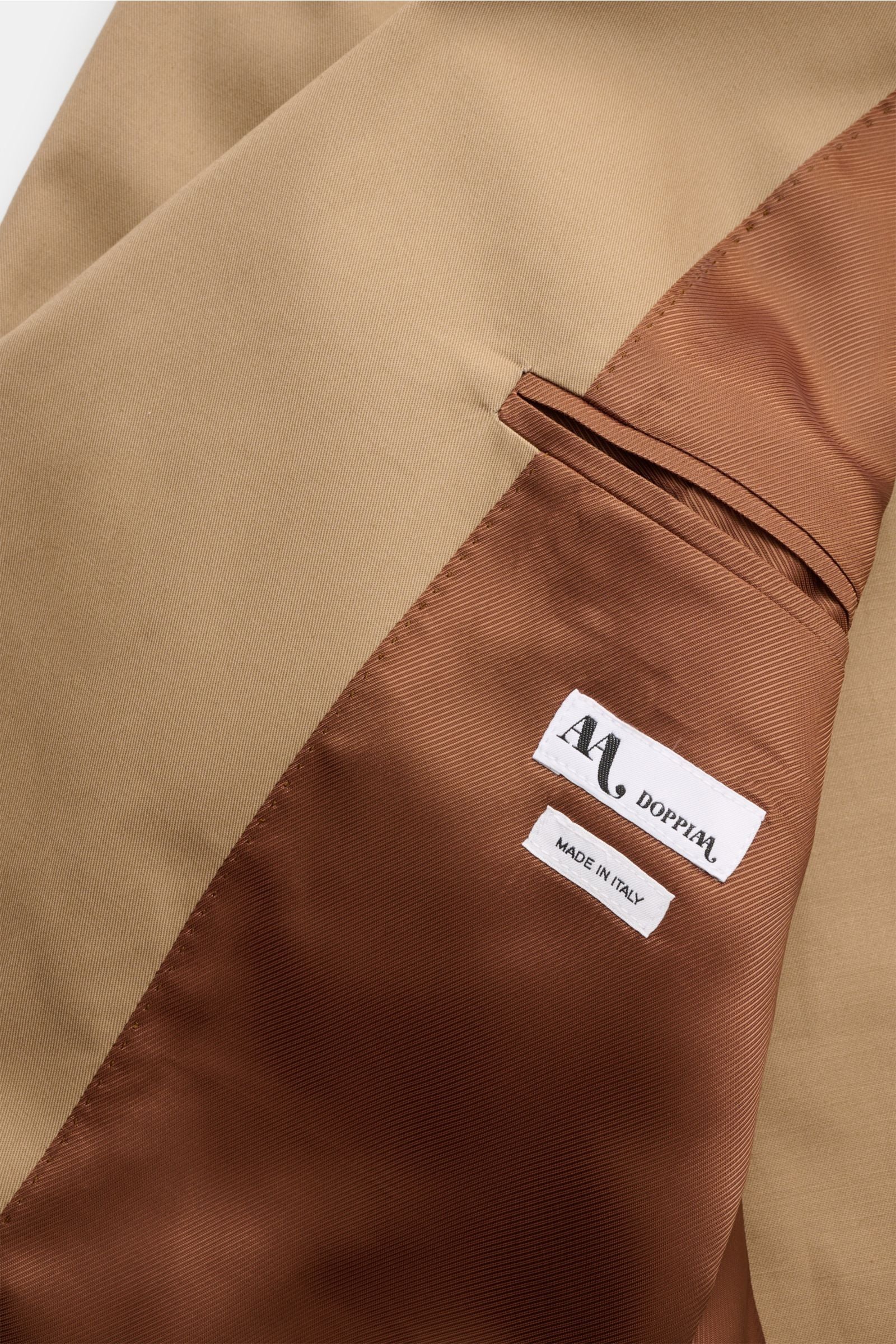 Doppiaa Suit 'Aadro' - light brown