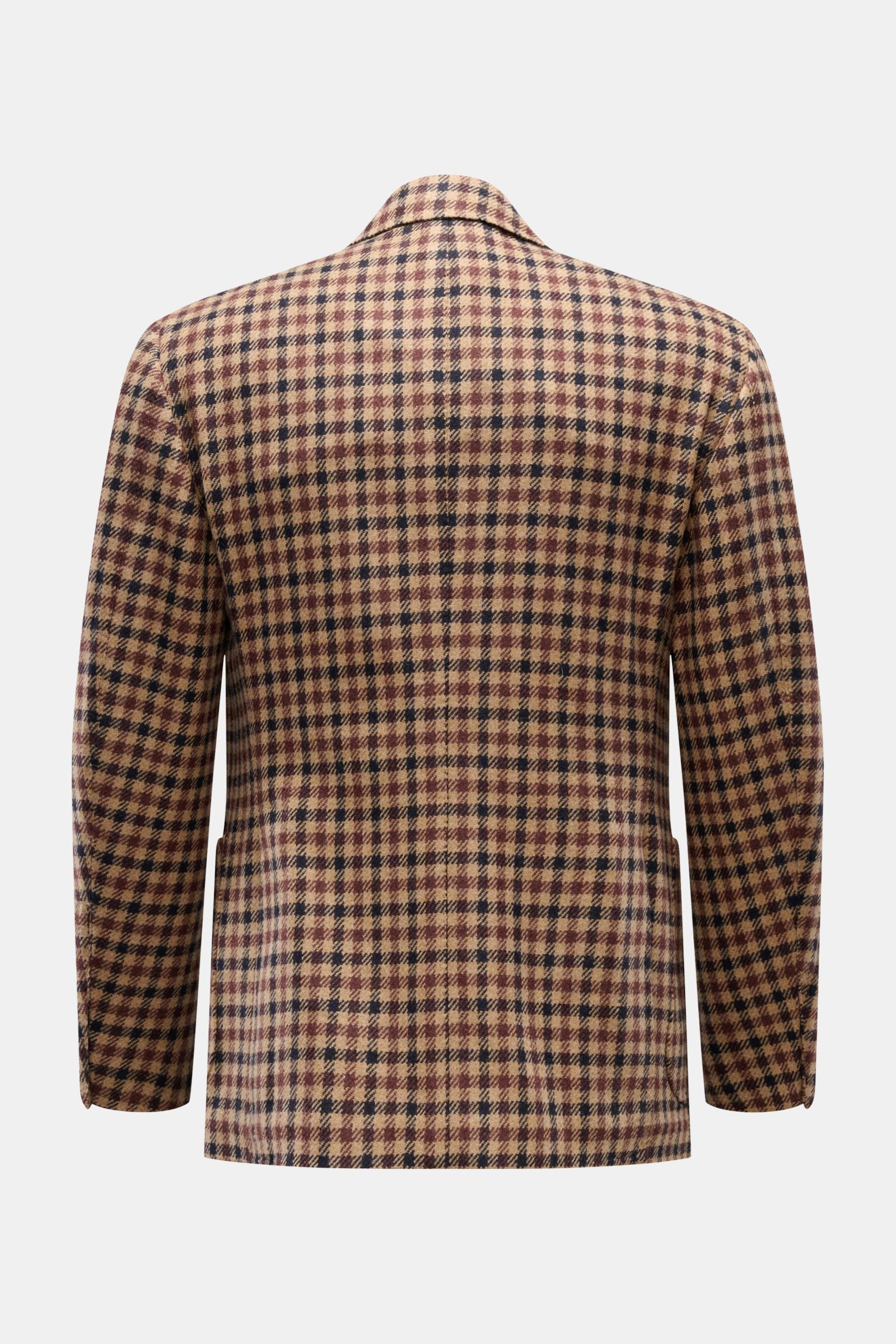 Stile Latino Cashmere smart-casual jacket 'Vincenzo' - checked