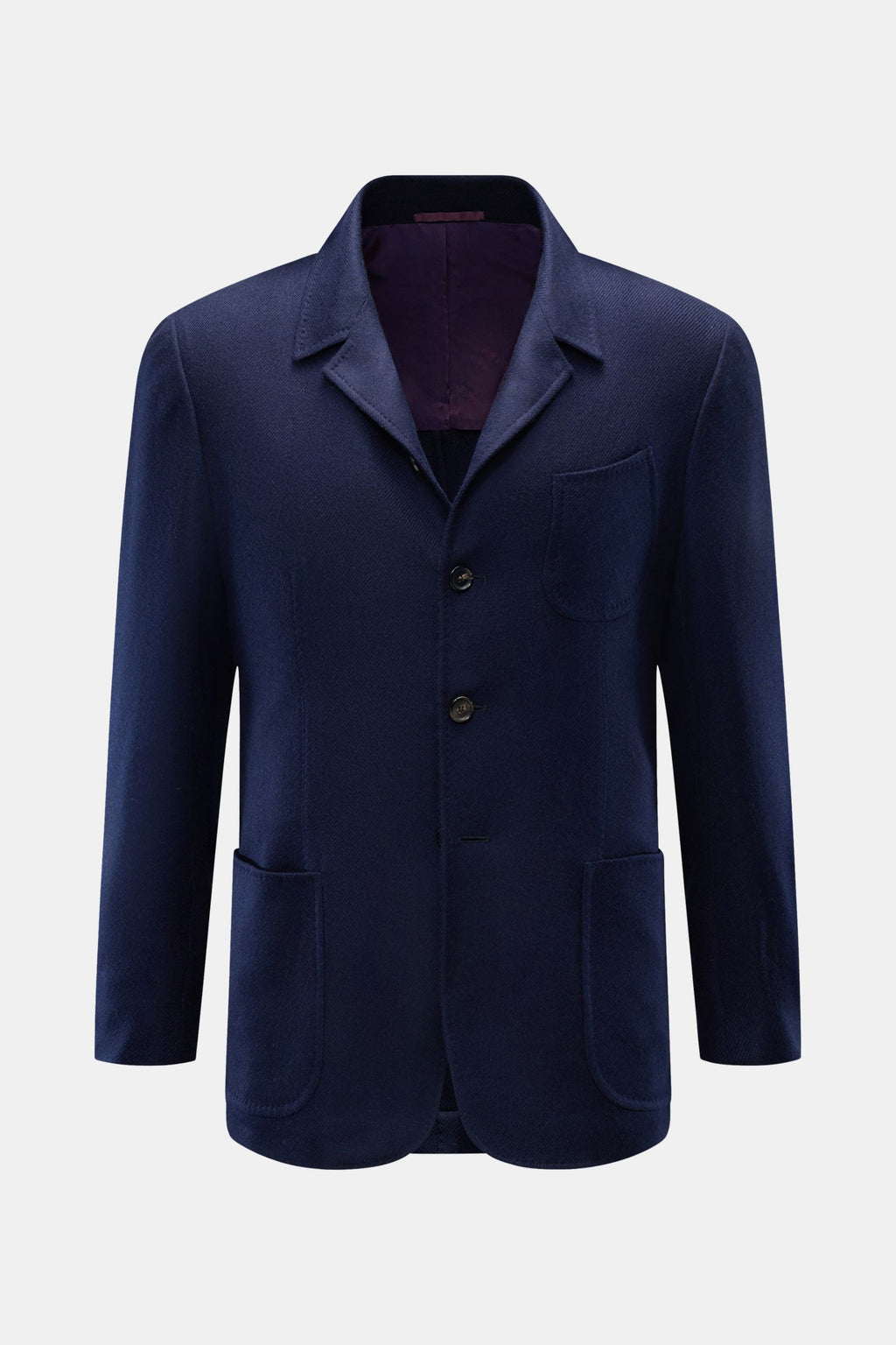 Stile Latino Cashmere smart-casual jacket 'Dubai' - navy