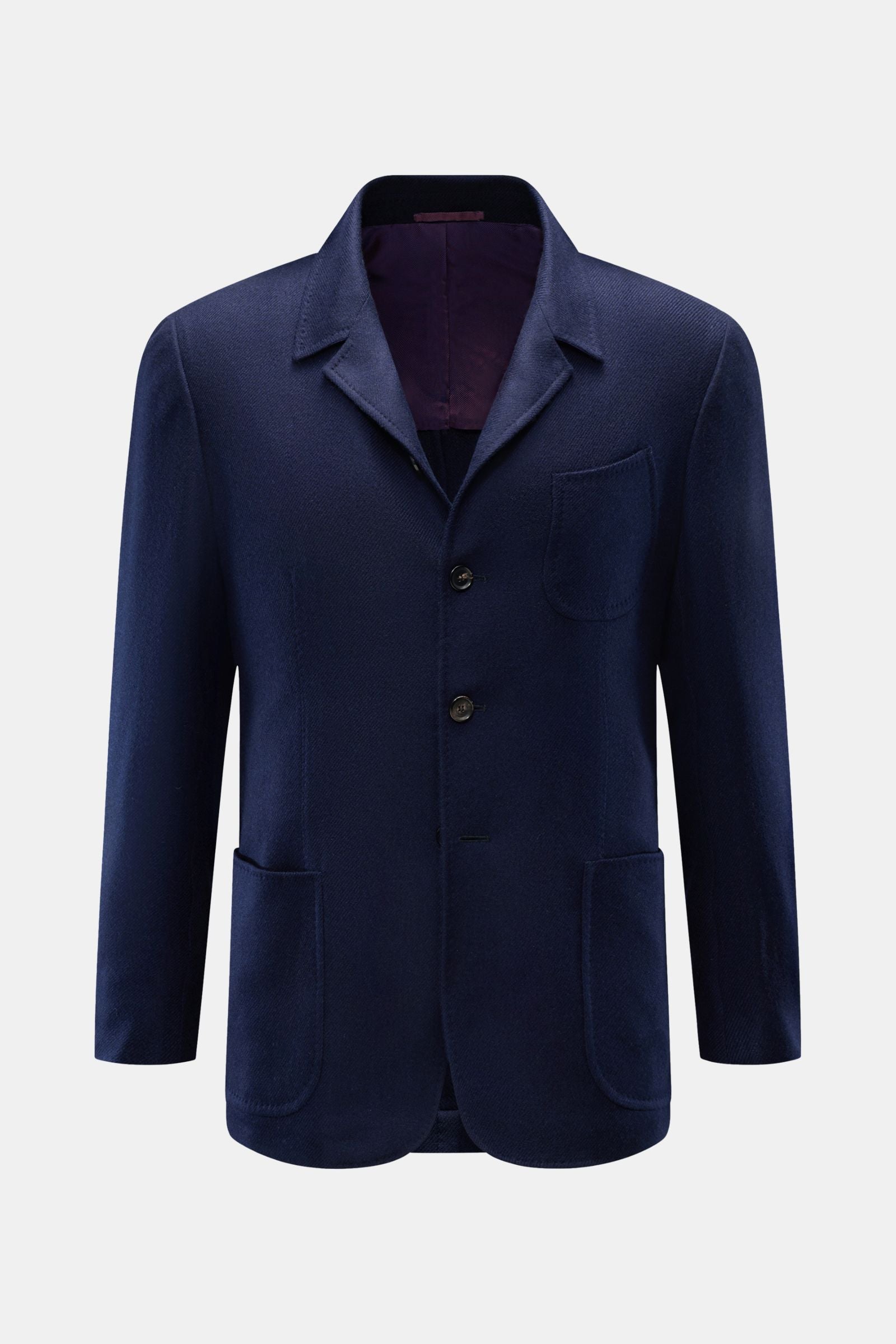 Stile Latino Cashmere smart-casual jacket 'Dubai' - navy