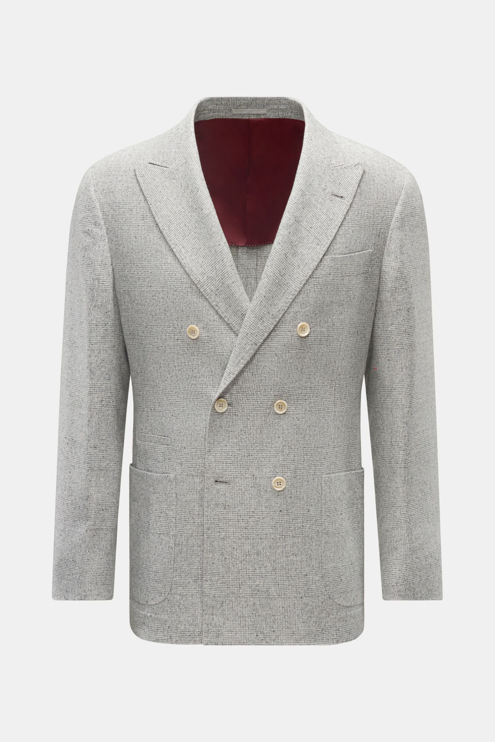 Brunello Cucinelli Smart-casual - light grey checked