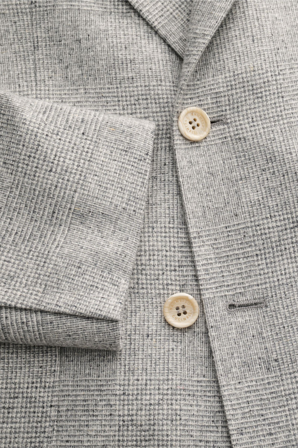 Brunello Cucinelli Smart-casual - light grey checked