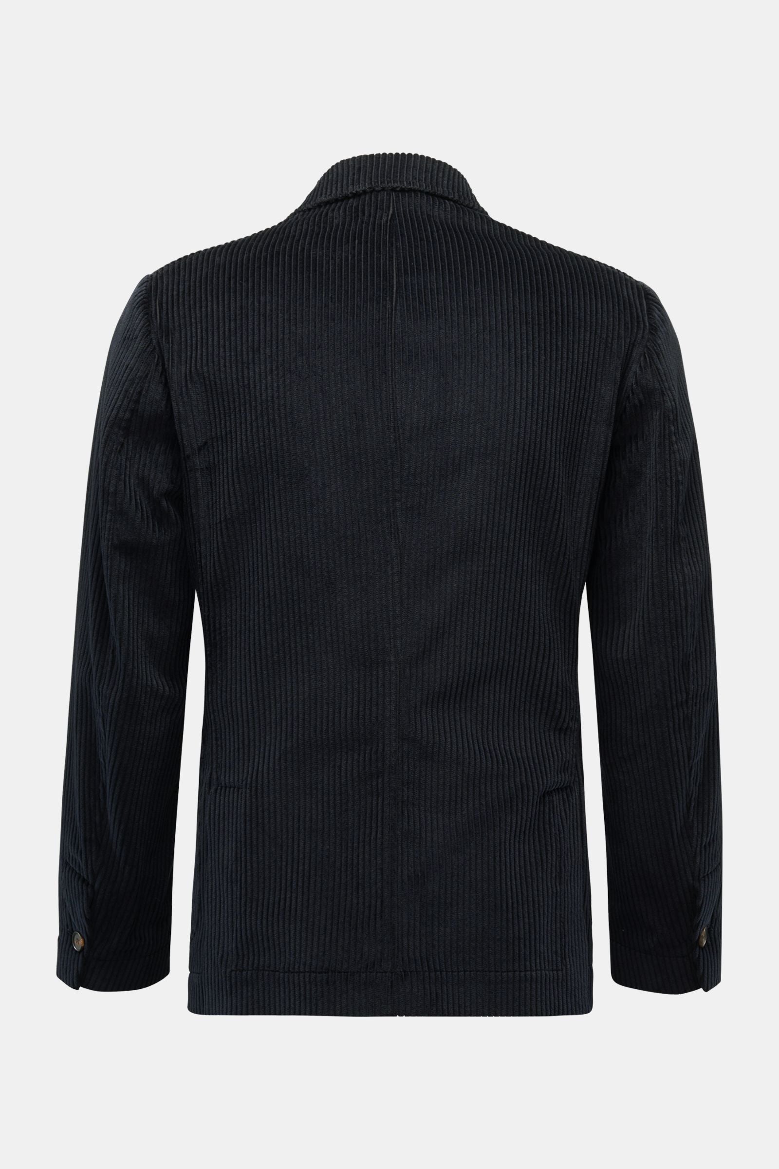 Doppiaa Corduroy smart-casual jacket 'Aansonia' - Navy