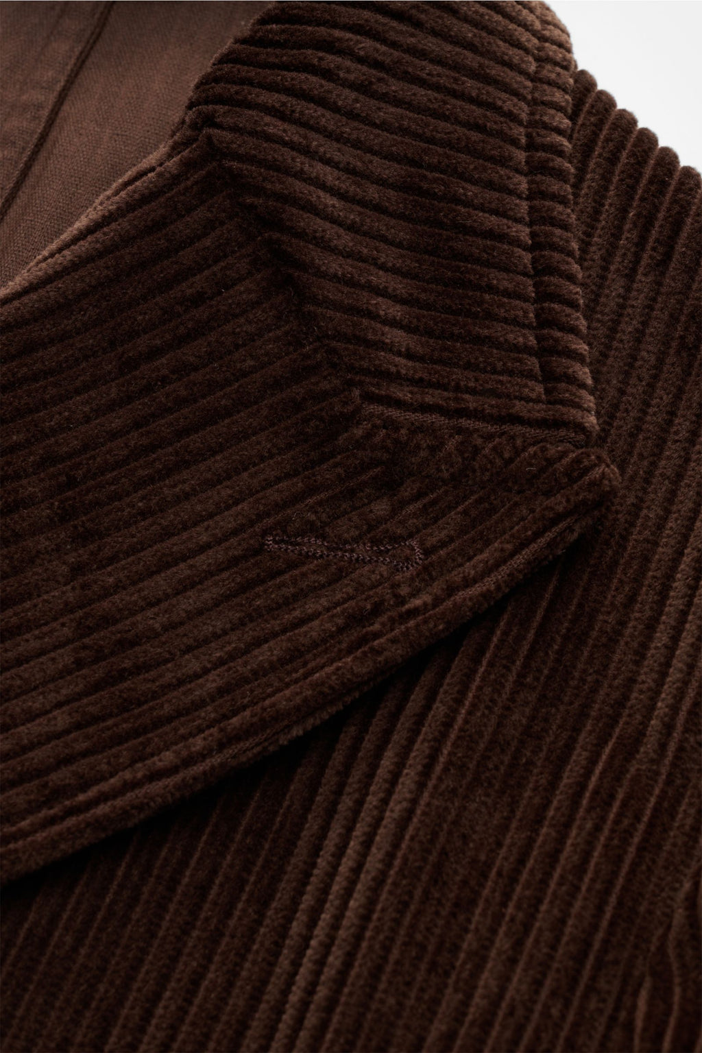 Doppiaa Corduroy smart-casual jacket 'Aansonia' - Dark brown