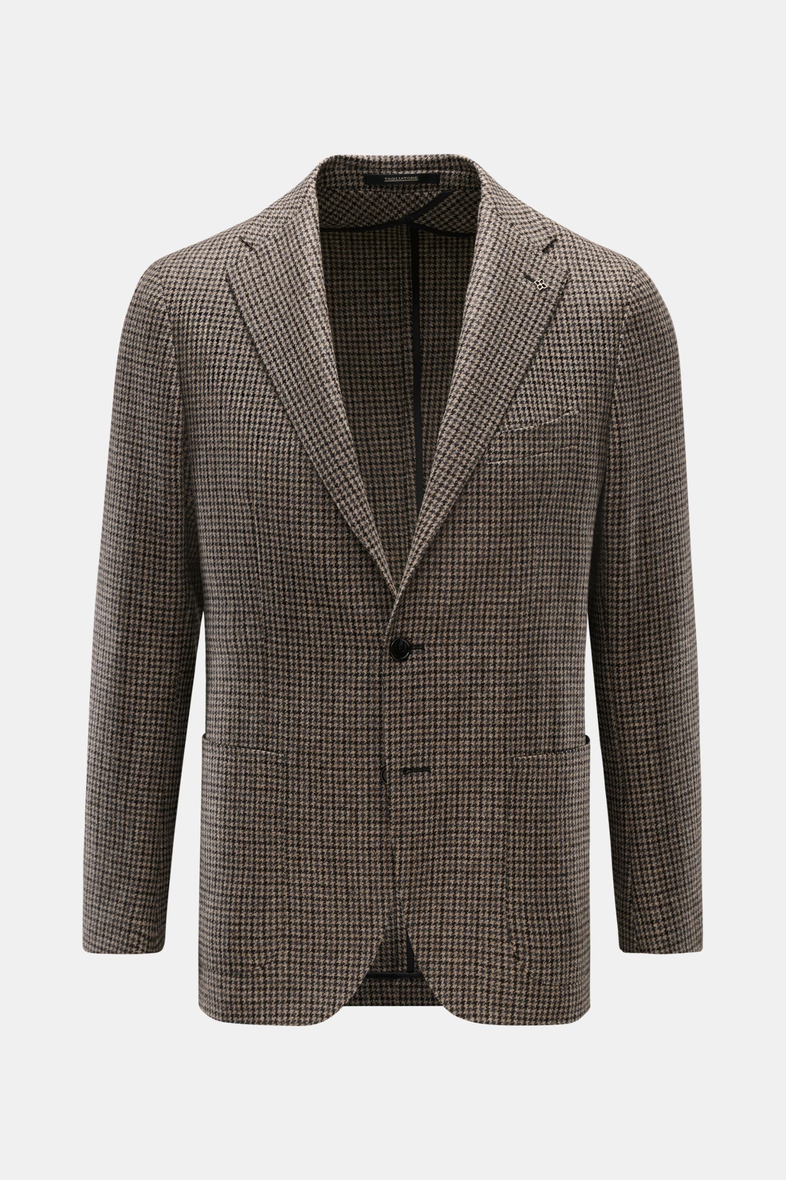 Tagliatore Smart-casual jacket 'Monte Carlo' - brown checked