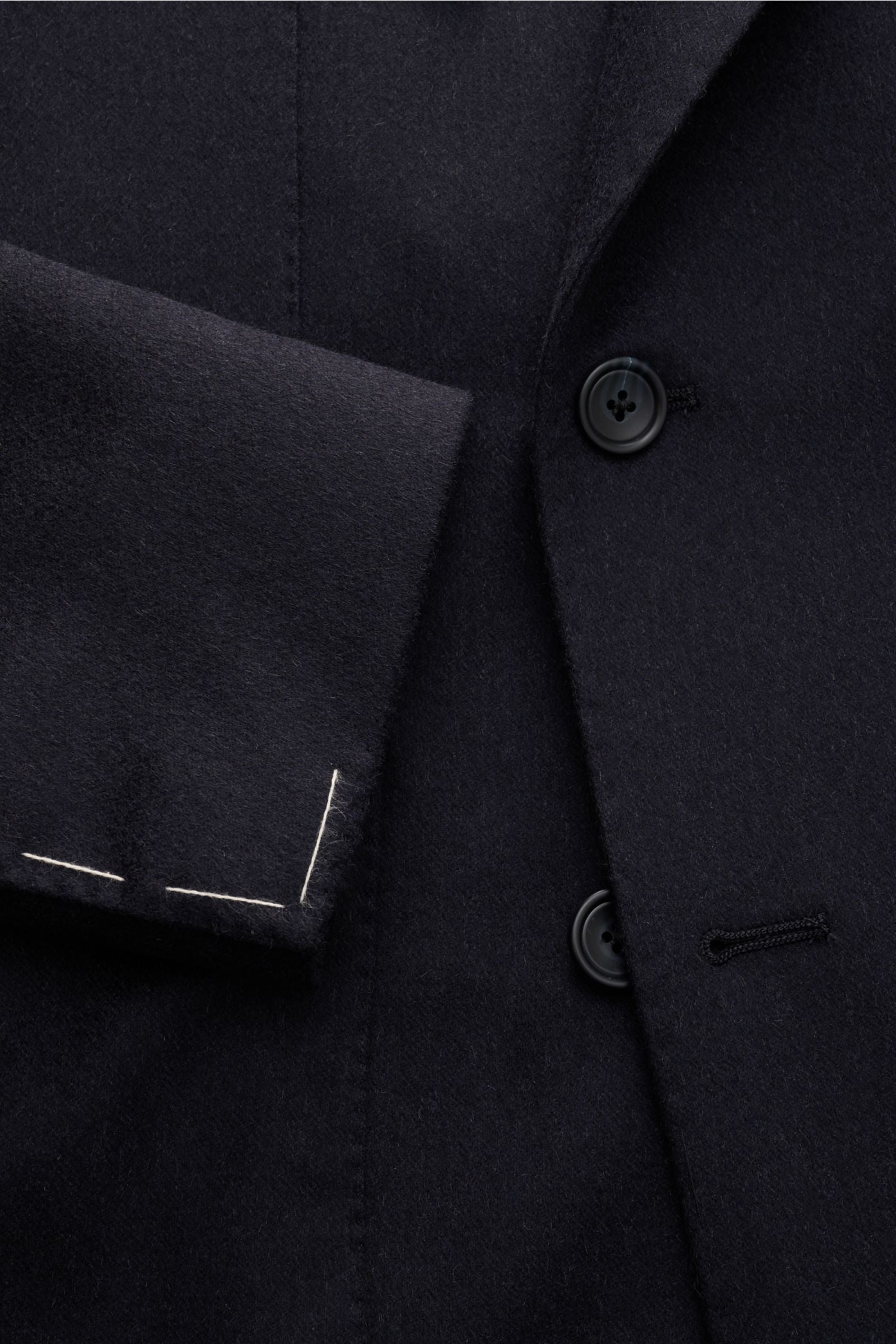 Tagliatore Camel hair jacket 'Monte Carlo' - Dark navy