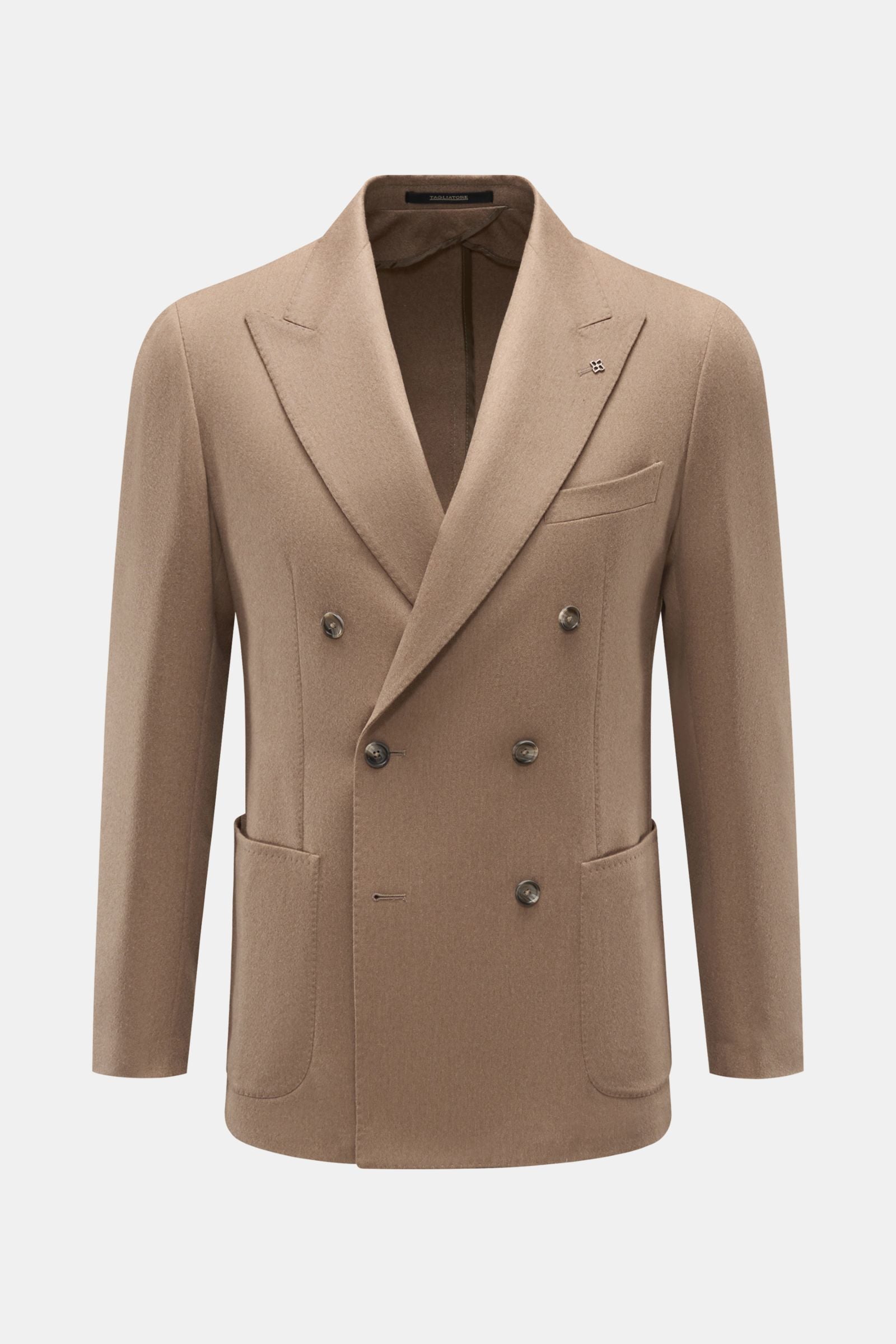 Tagliatore Camel hair jacket 'Monte Carlo' - Taupe