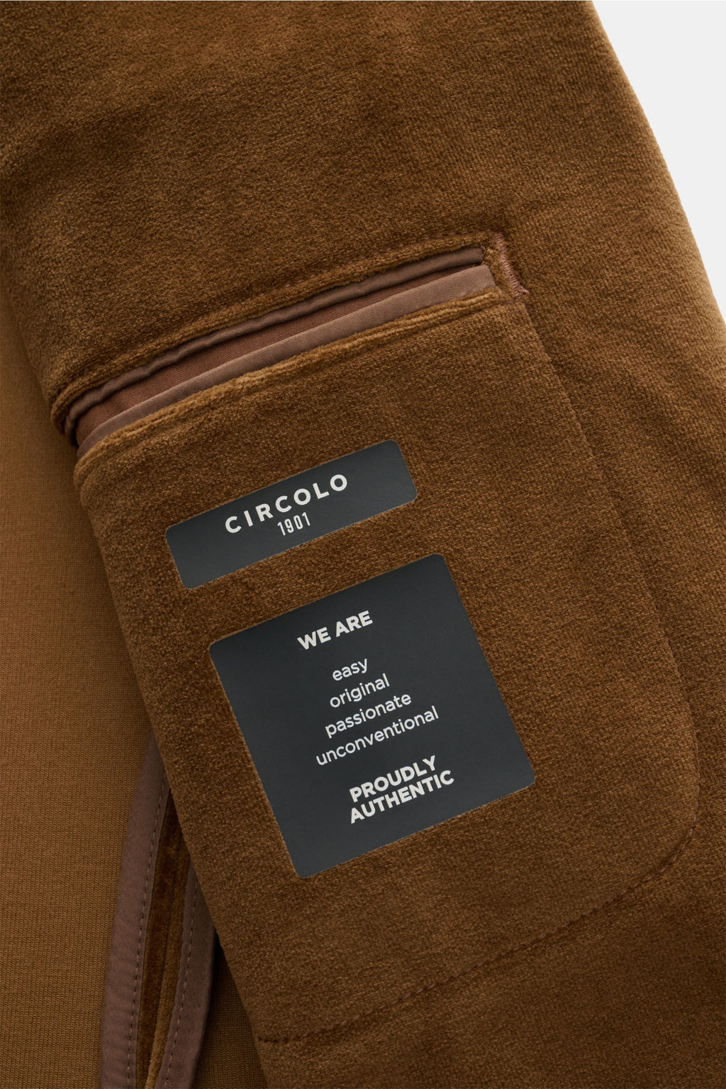 Circolo 1901 Velvet jacket - light brown