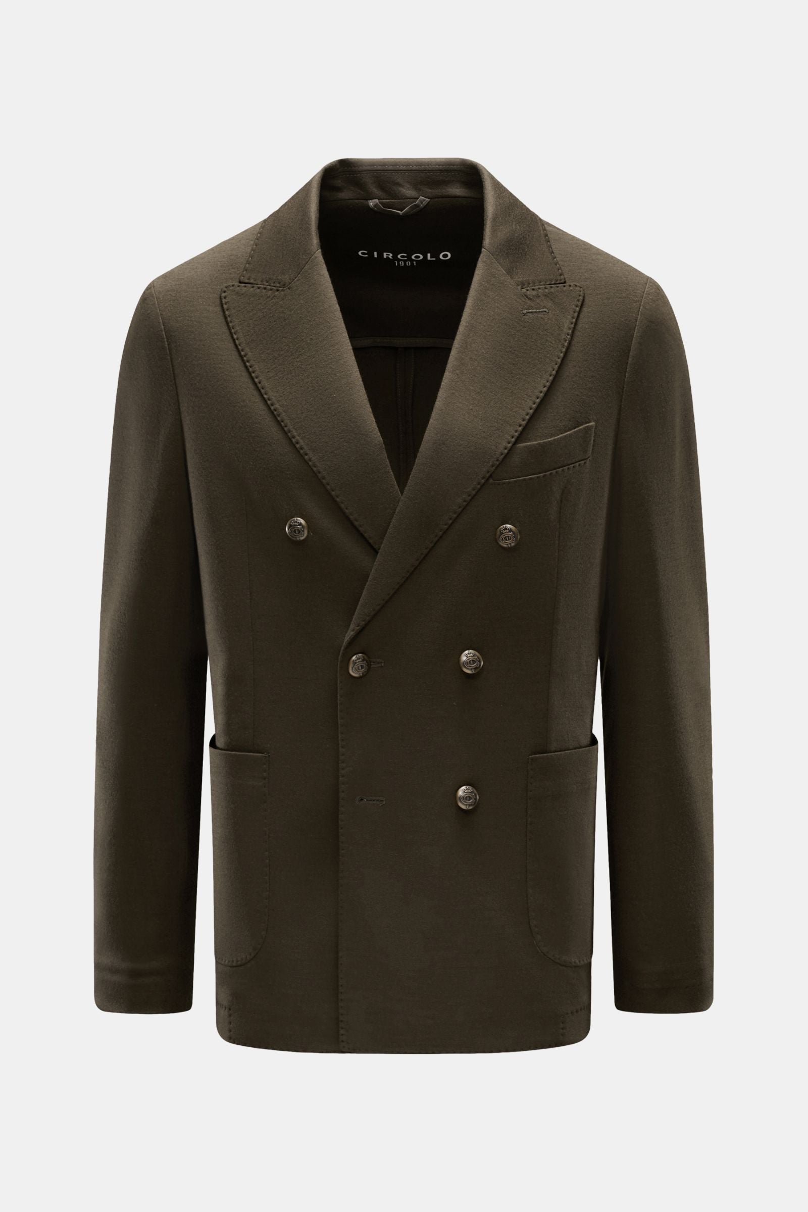 Circolo 1901 Jersey jacket - olive 2