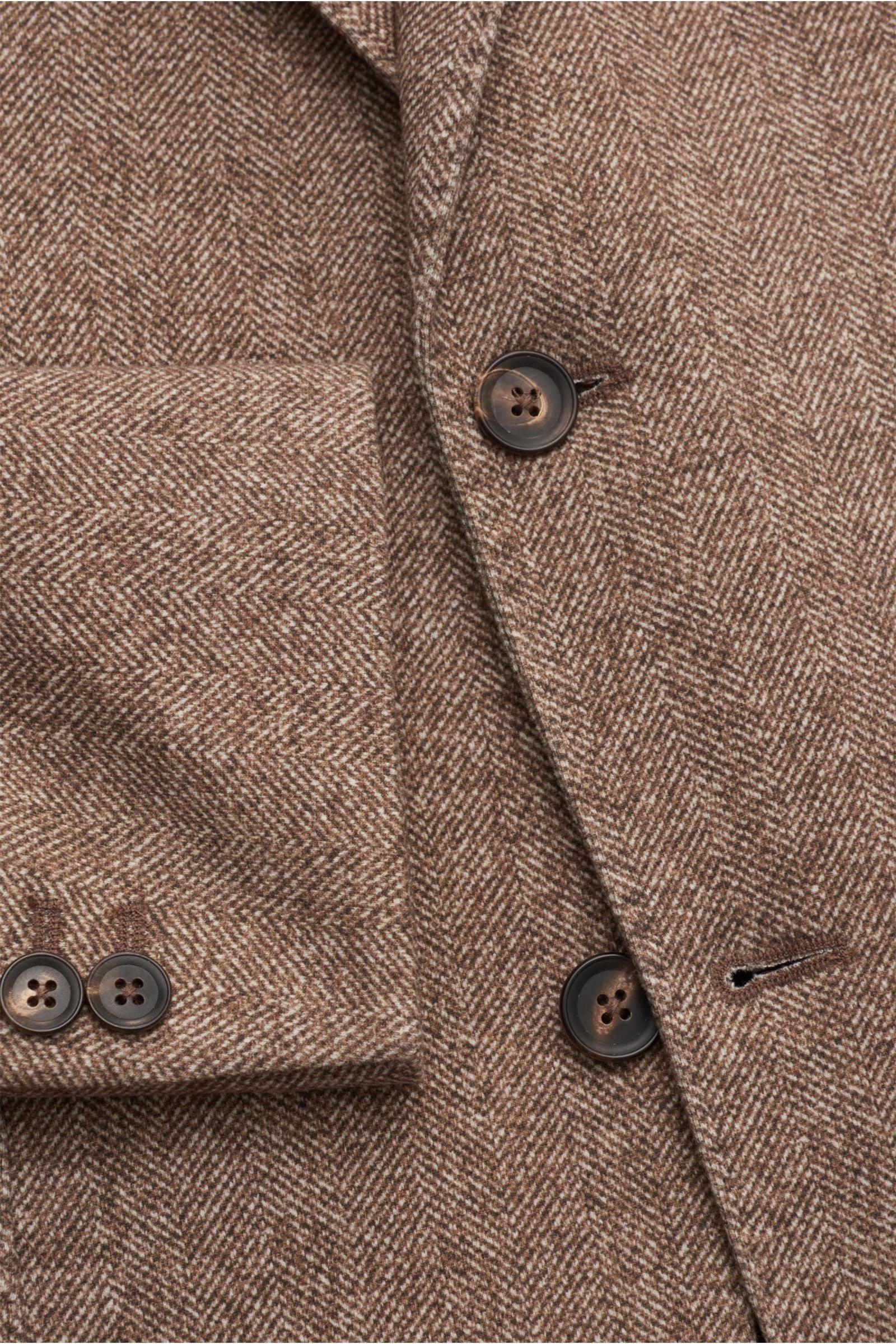 Circolo 1901 Jersey jacket b/ - brown patterned
