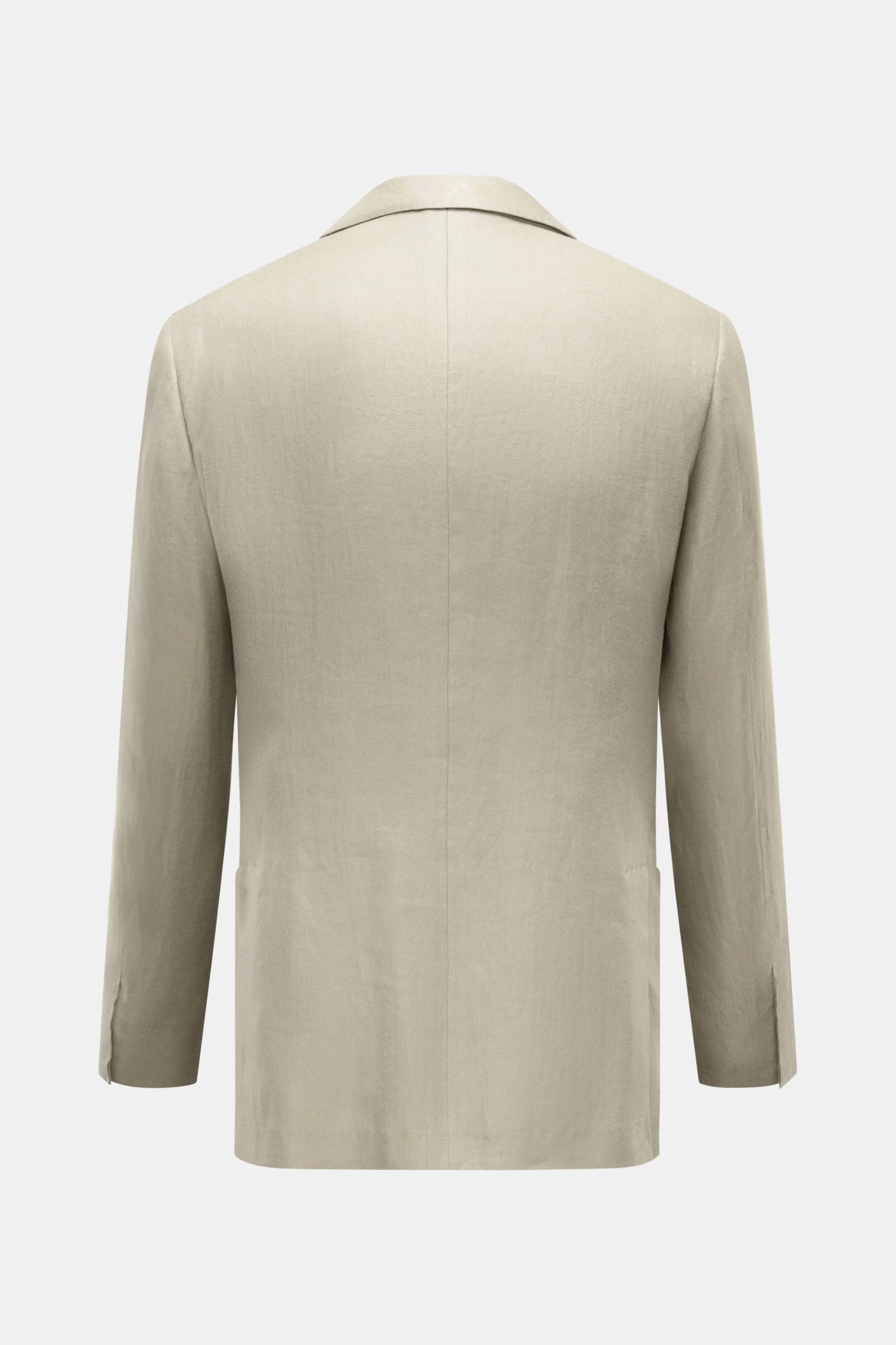 Corneliani Linen smart-casual jacket - sage
