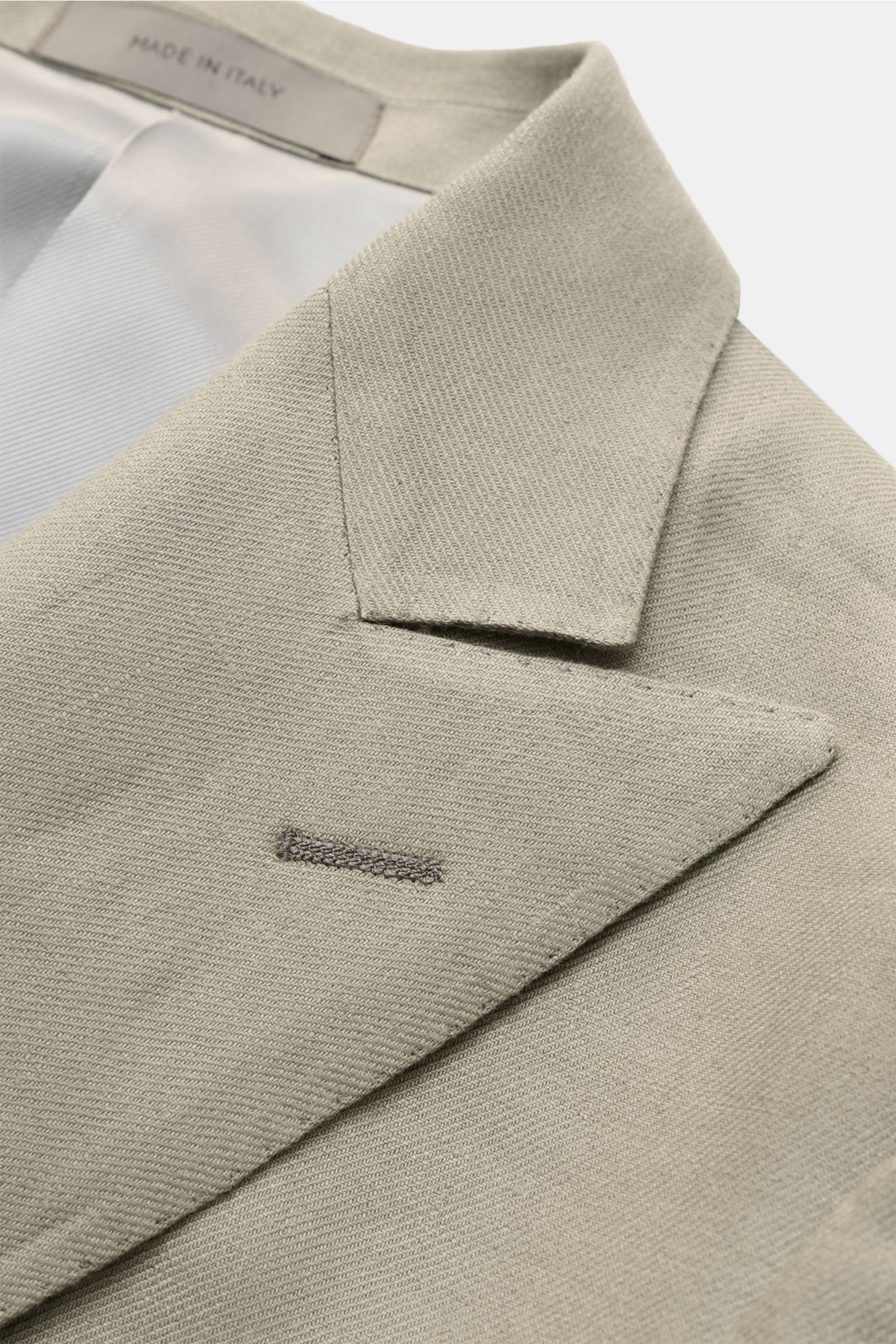Corneliani Linen smart-casual jacket - sage