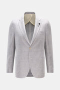 Lardini Smart-casual jacket smoky blue/off-white - white checked