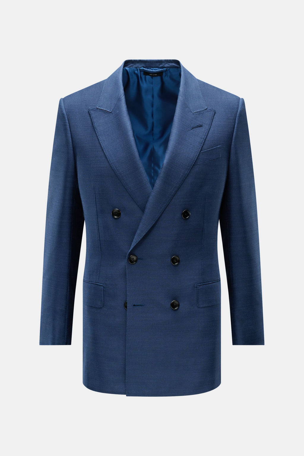 Tom Ford Silk jacket 'Atticus' - dark blue