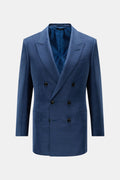Tom Ford Silk jacket 'Atticus' - dark blue