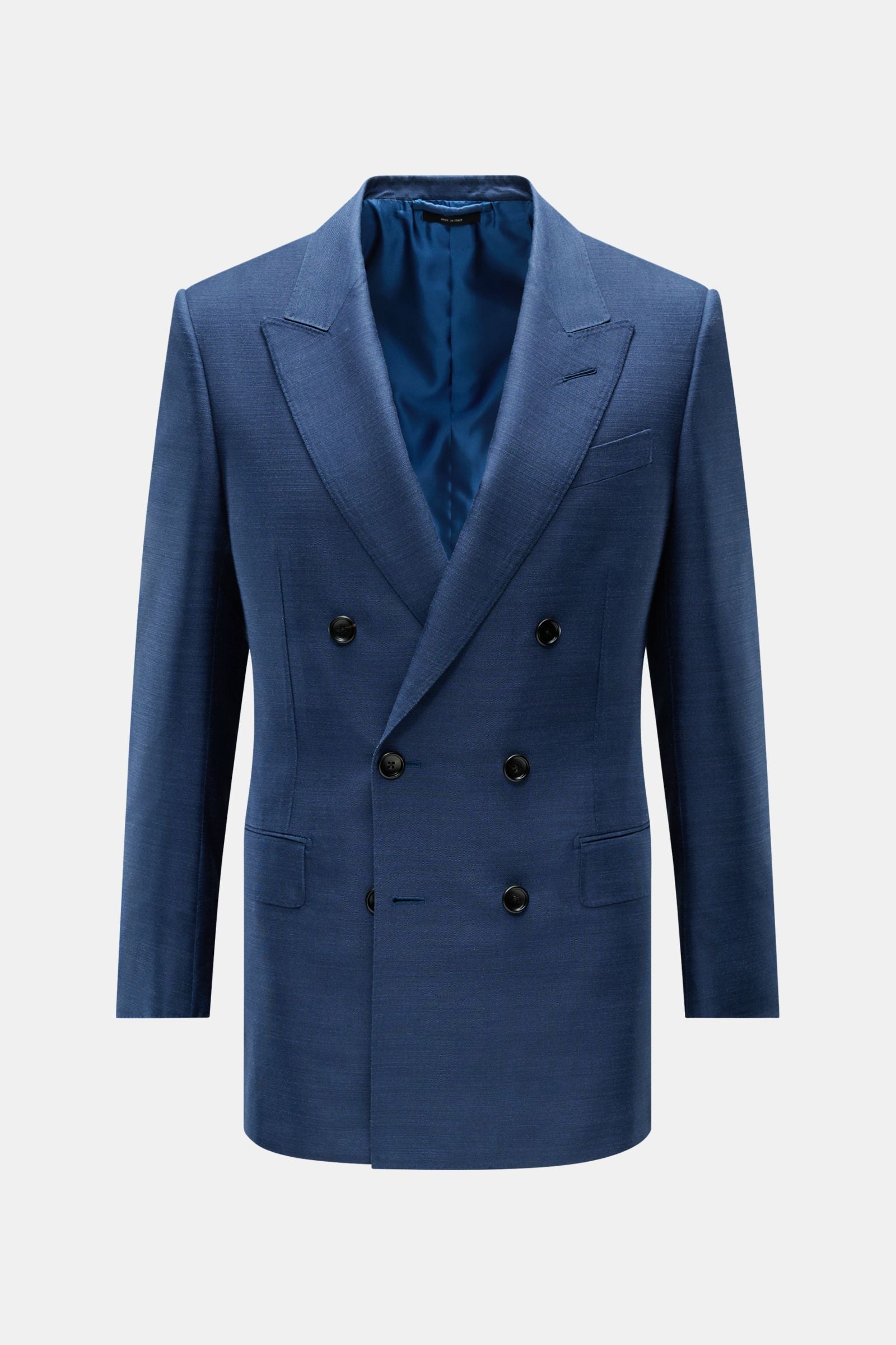 Tom Ford Silk jacket 'Atticus' - dark blue