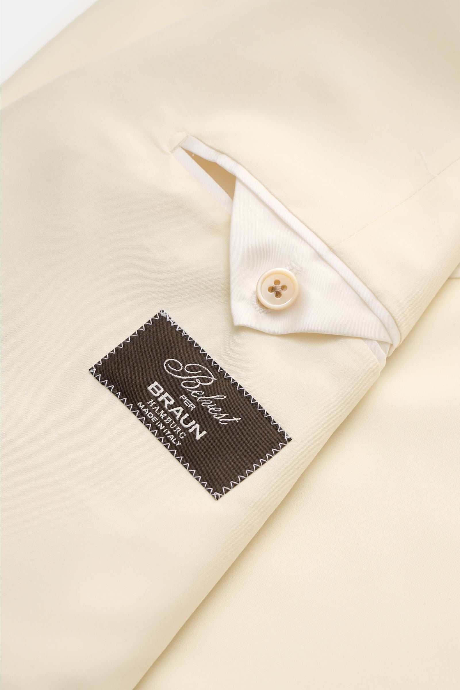 Belvest Silk jacket - cream