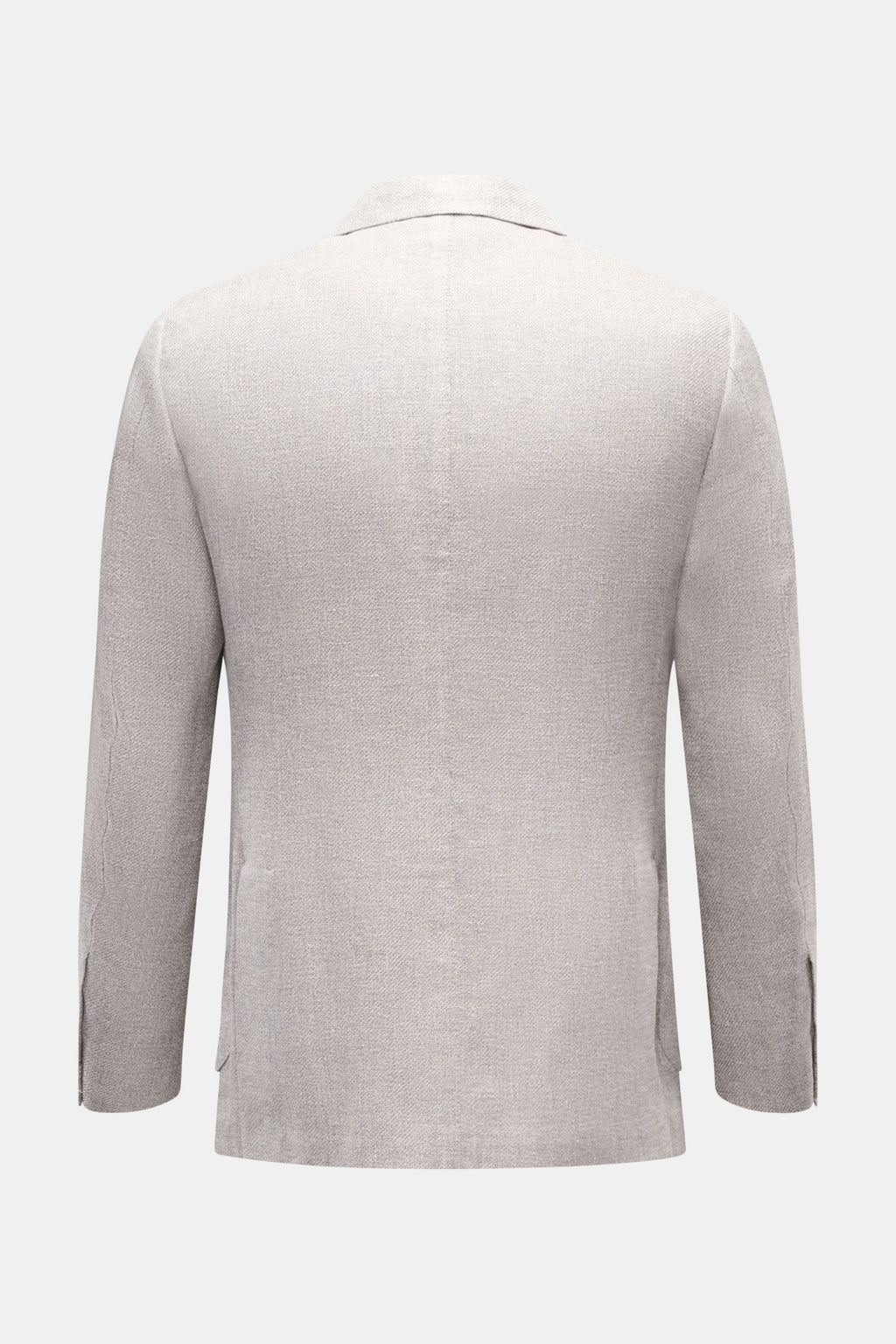 Borrelli Smart-casual jacket 'Procida' grey/off-white - white mottled