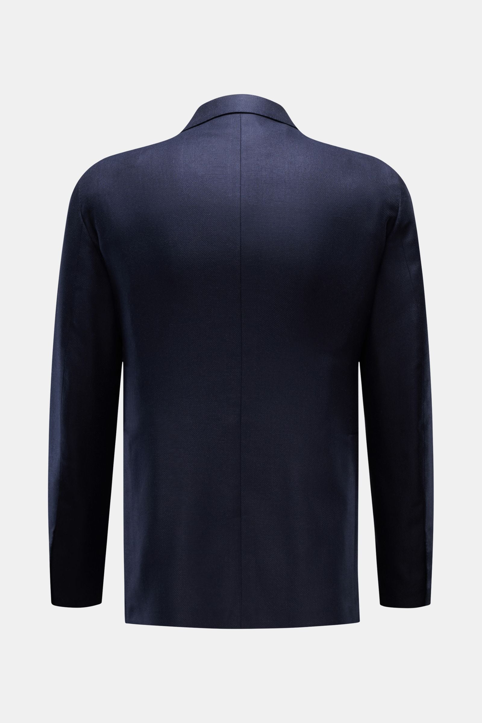 Tagliatore Silk jacket 'Vesuvio' - navy