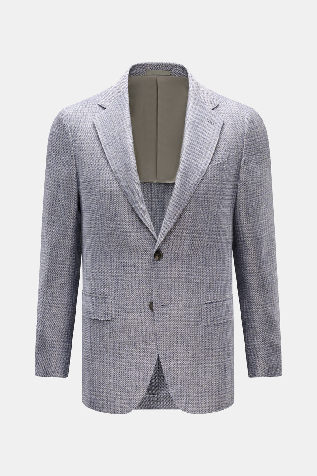 Caruso Smart-casual jacket 'Aida' grey/smoky - blue checked