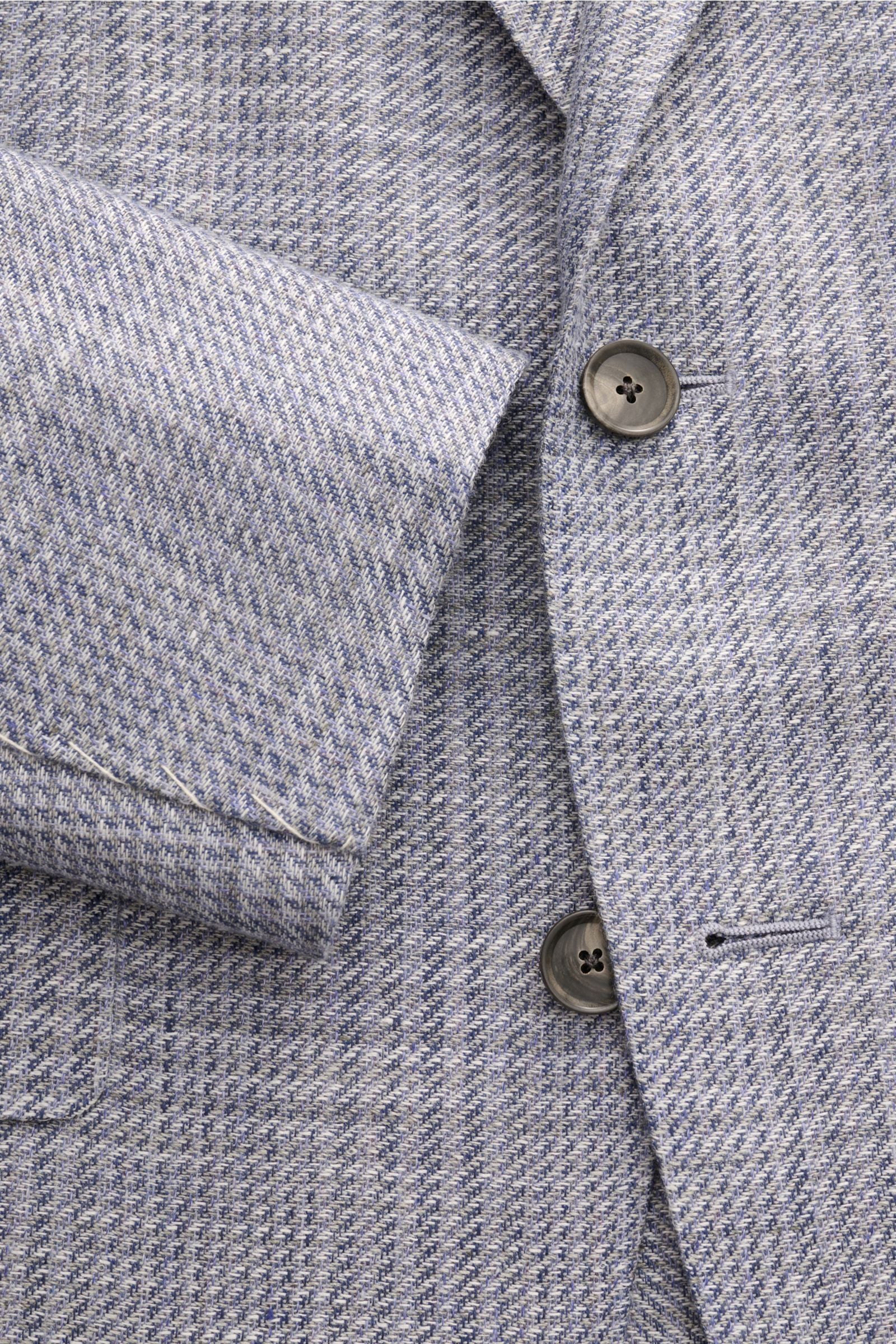 Caruso Smart-casual jacket 'Aida' grey/smoky - blue checked