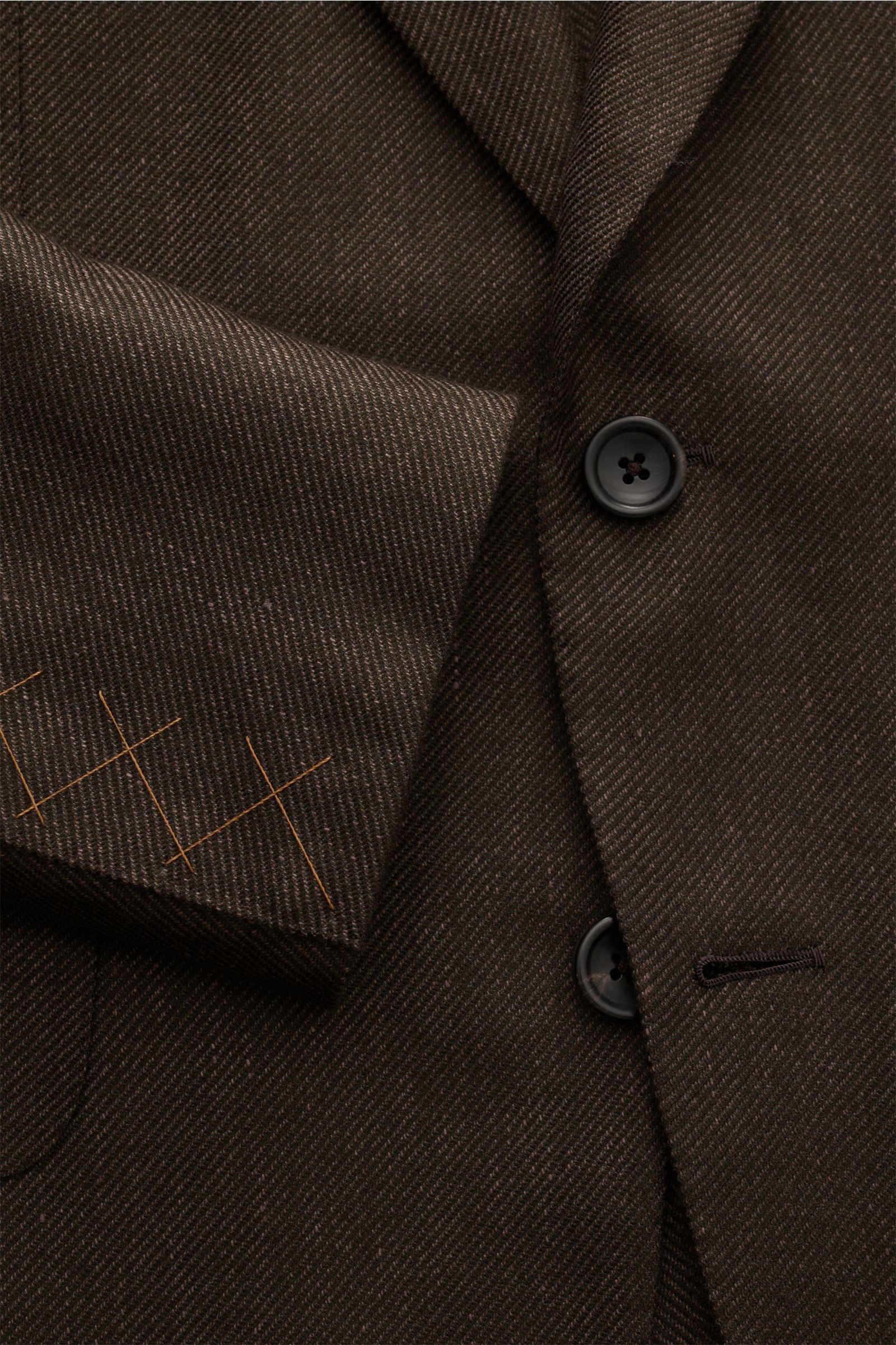 Zegna Smart-casual jacket dark - Dark brown
