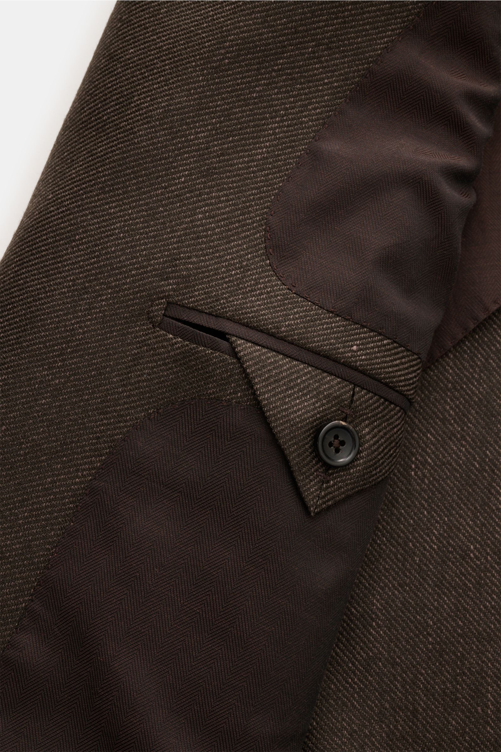 Zegna Smart-casual jacket dark - Dark brown