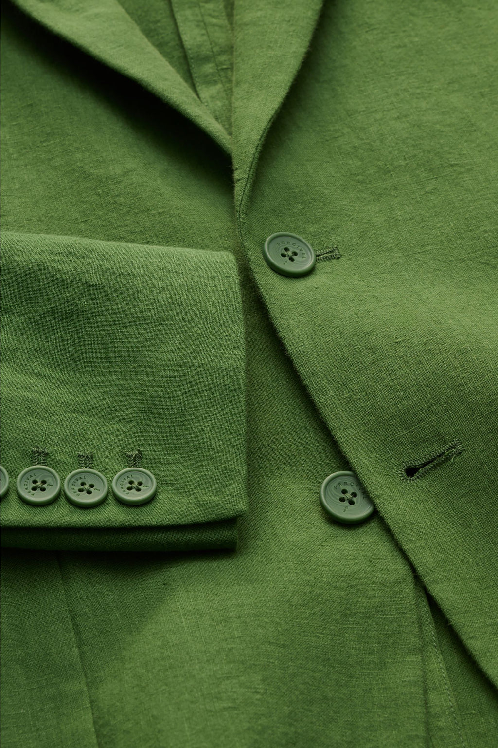 Percival Smart-casual jacket 'Tailored Linen' - Green
