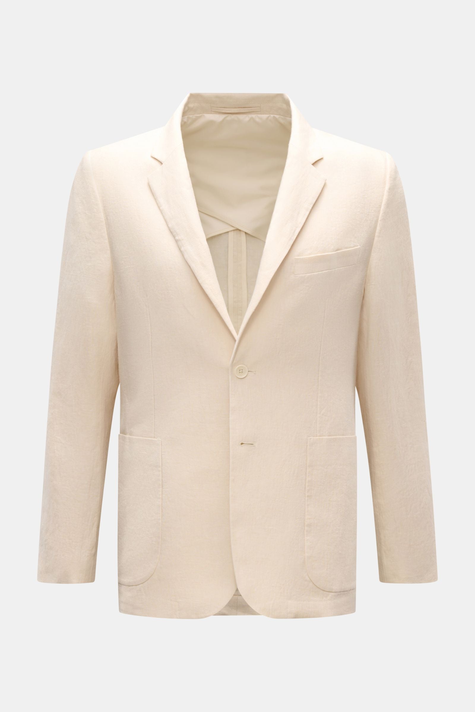 Percival Smart-casual jacket 'Tailored Linen' - Cream