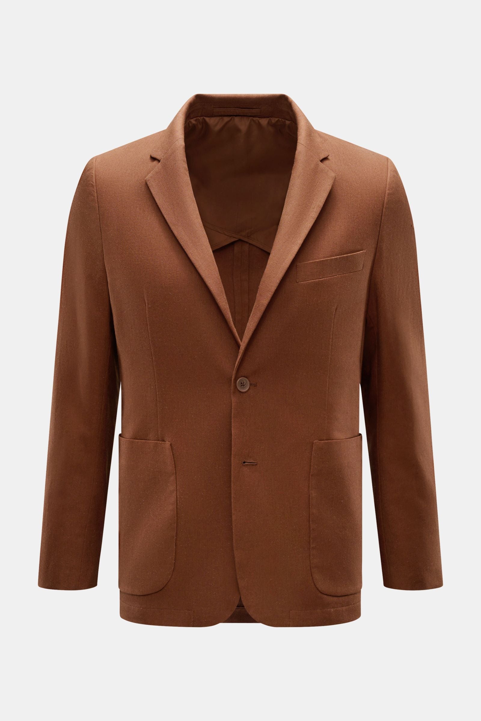 Percival Smart-casual jacket 'Tailored Linen' - Brown