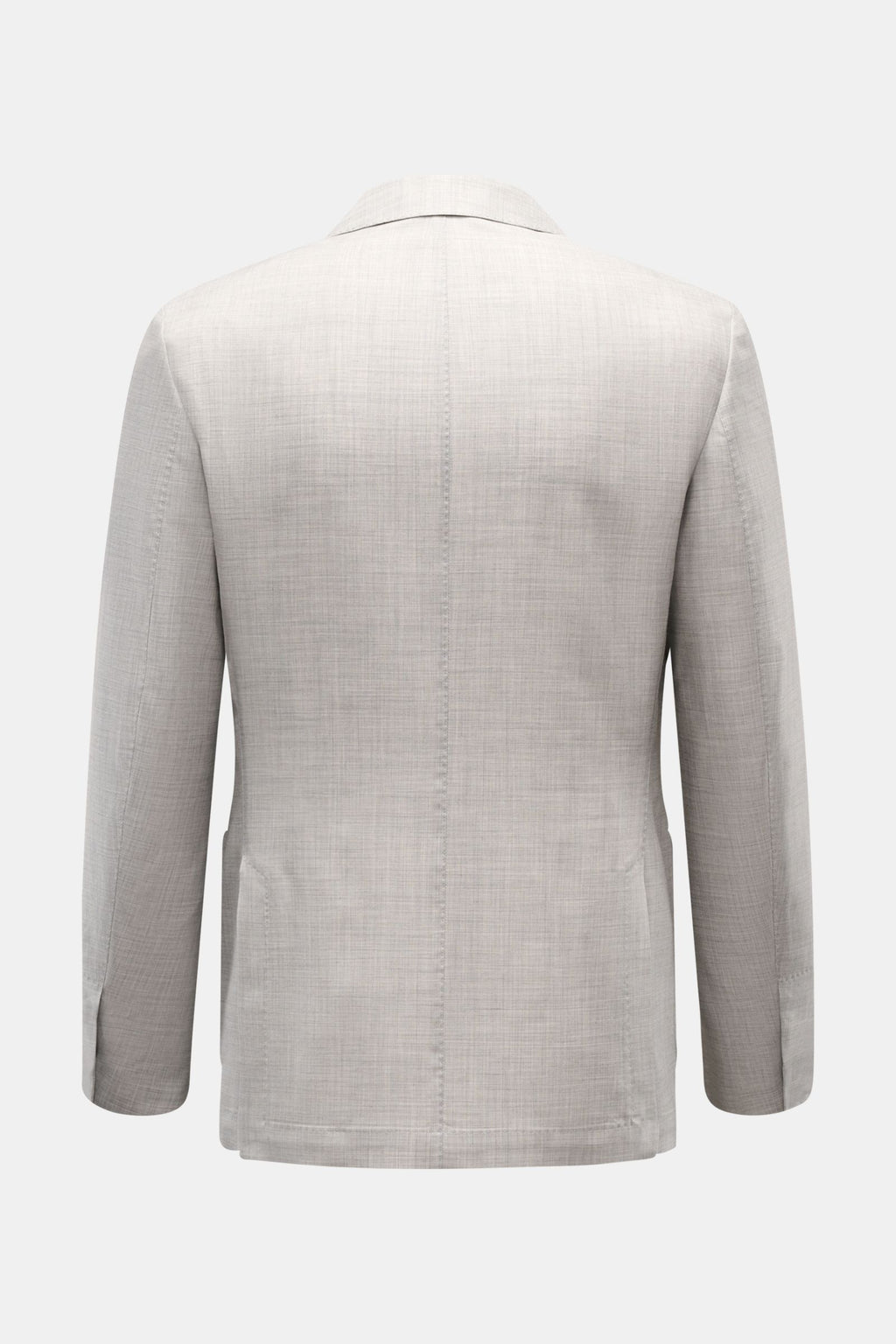 Colombo Cashmere jacket 'Robert' - light grey mottled