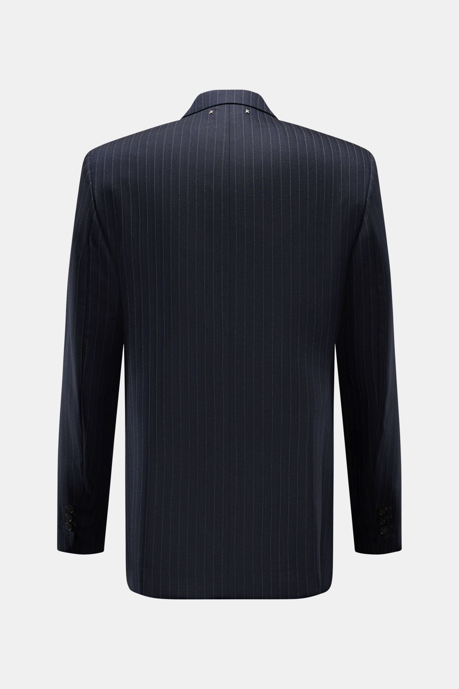 Golden Goose Smart-casual jacket 'Dave' - dark navy striped
