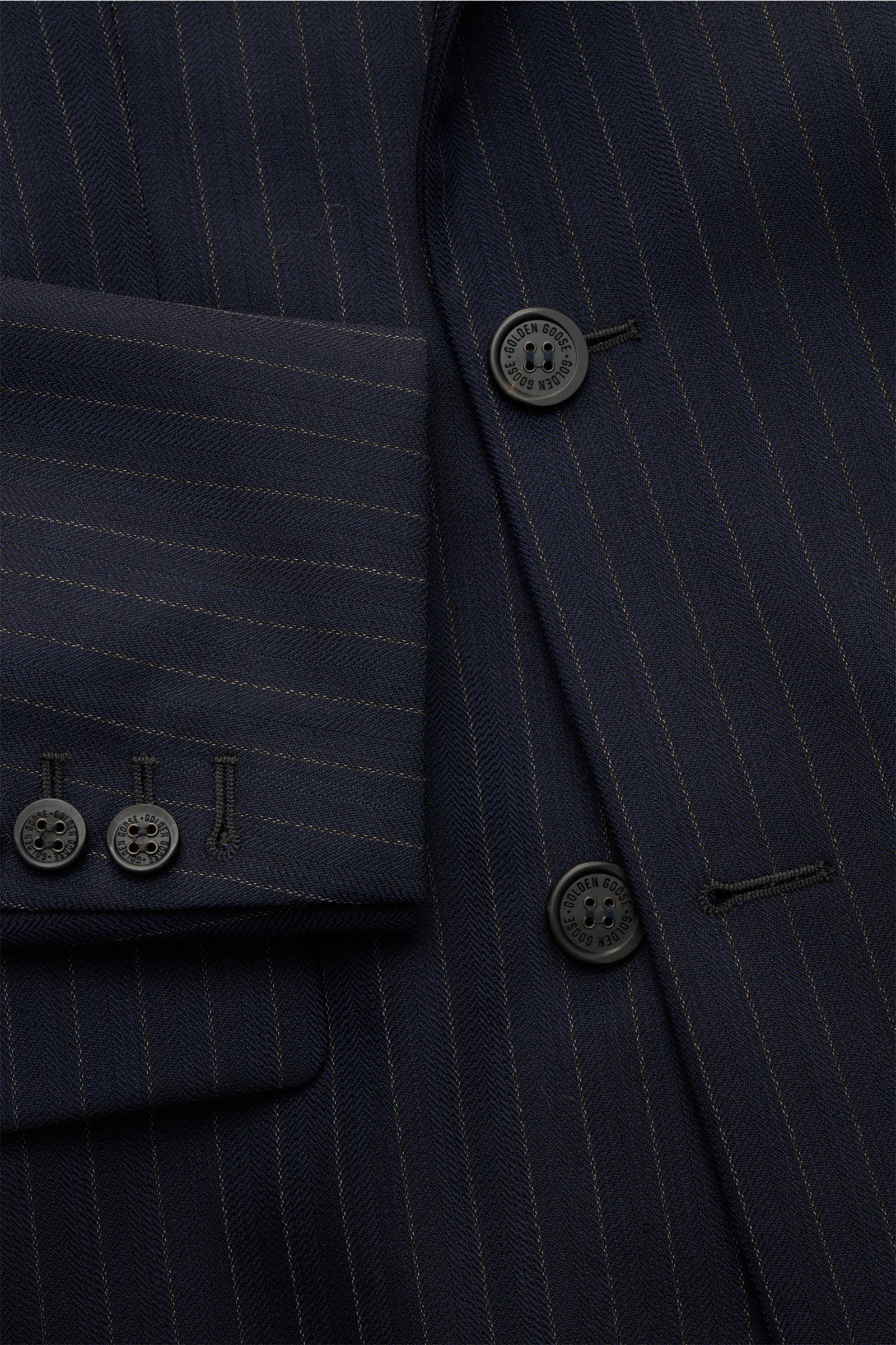 Golden Goose Smart-casual jacket 'Dave' - dark navy striped