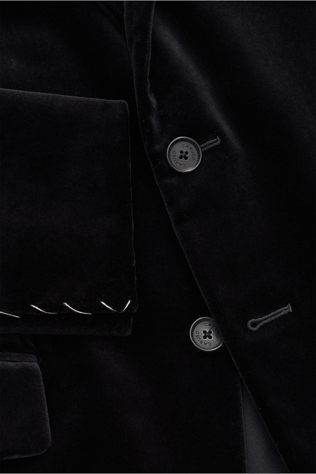 Caruso Velvet suit 'Aida' - black