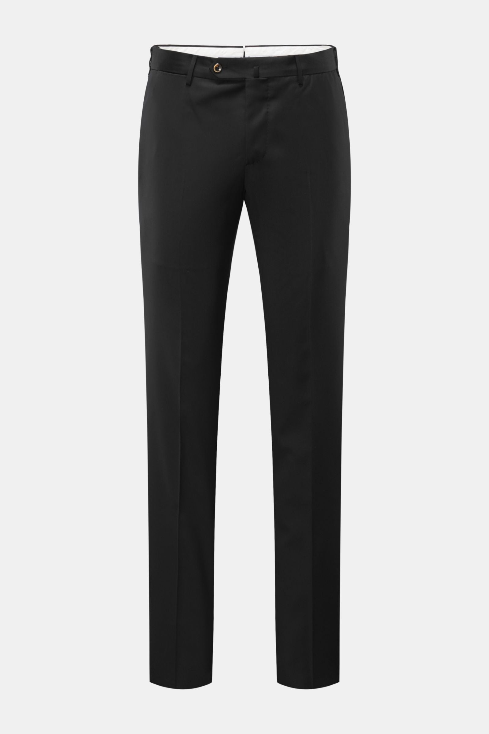 PT Torino Wool trousers 'Slim Fit' - Black