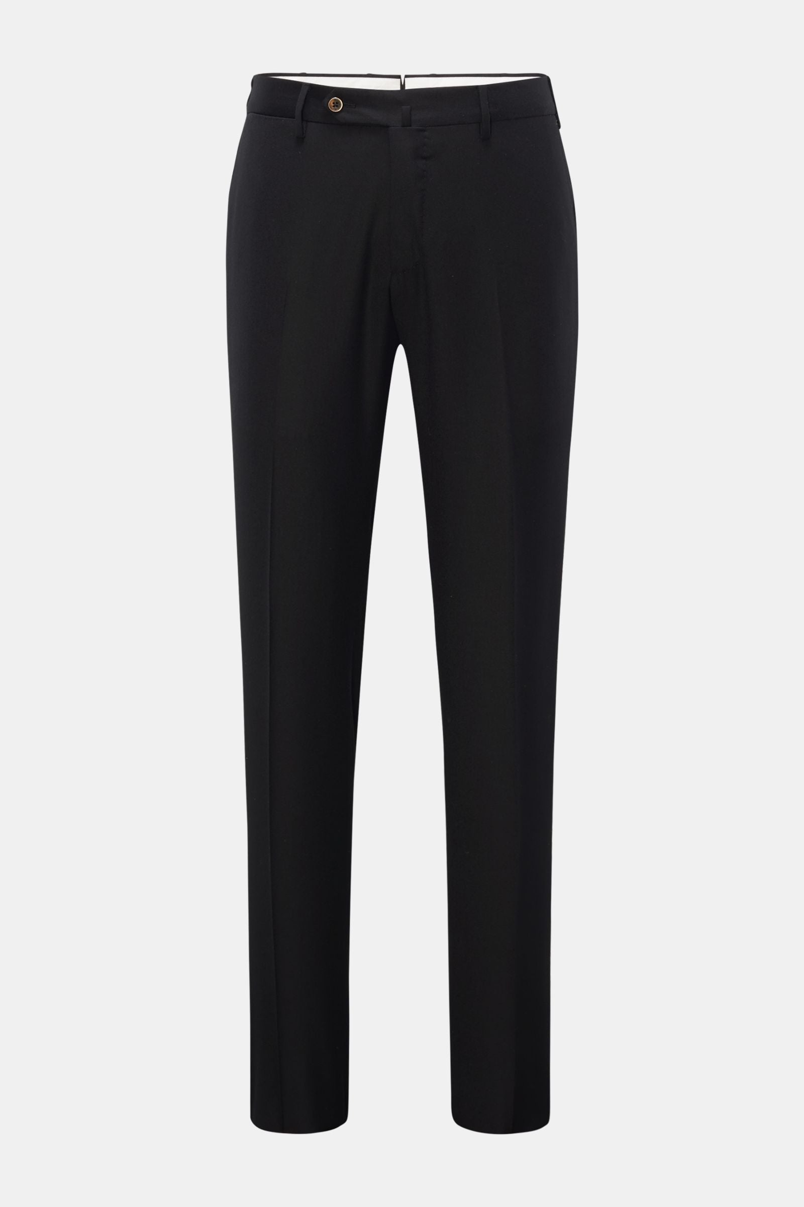 PT Torino Wool trousers 'Slim Fit' - black