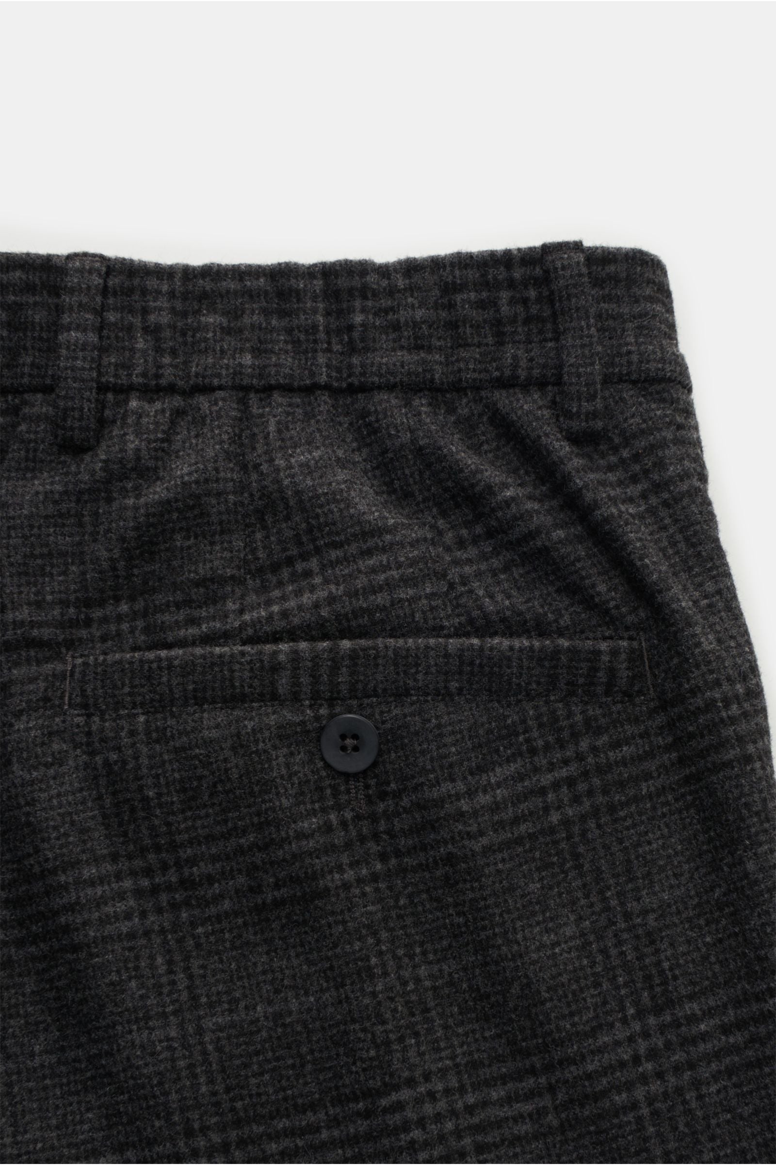 GTA Jogger pants 'Davide' - dark grey checked
