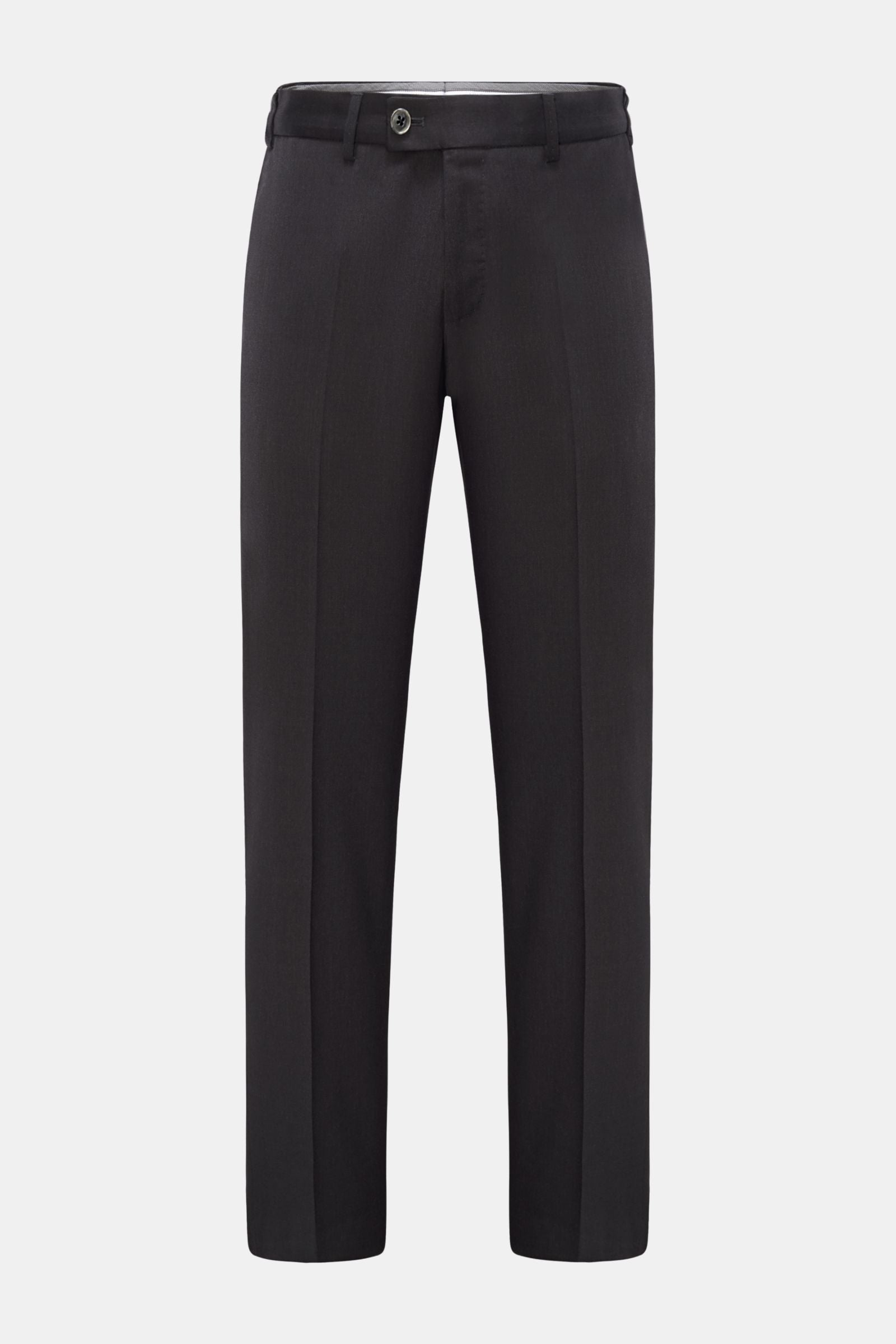 Hiltl Wool trousers 'Piacenza' - Dark grey