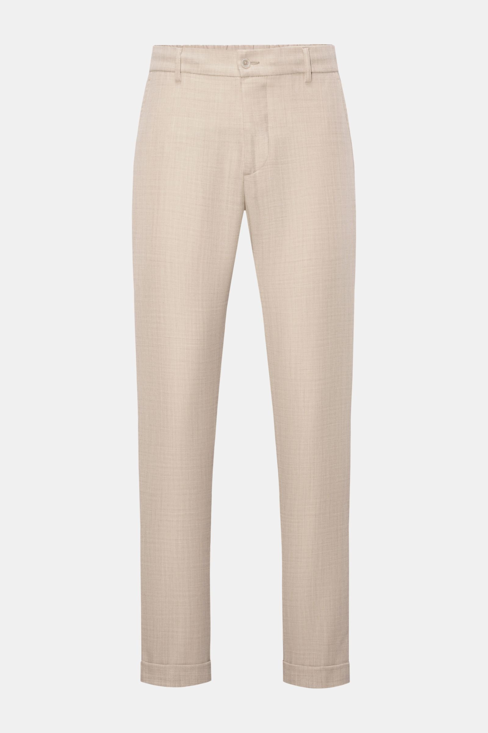 Marco Pescarolo Wool jogger pants 'Manu' - Sand